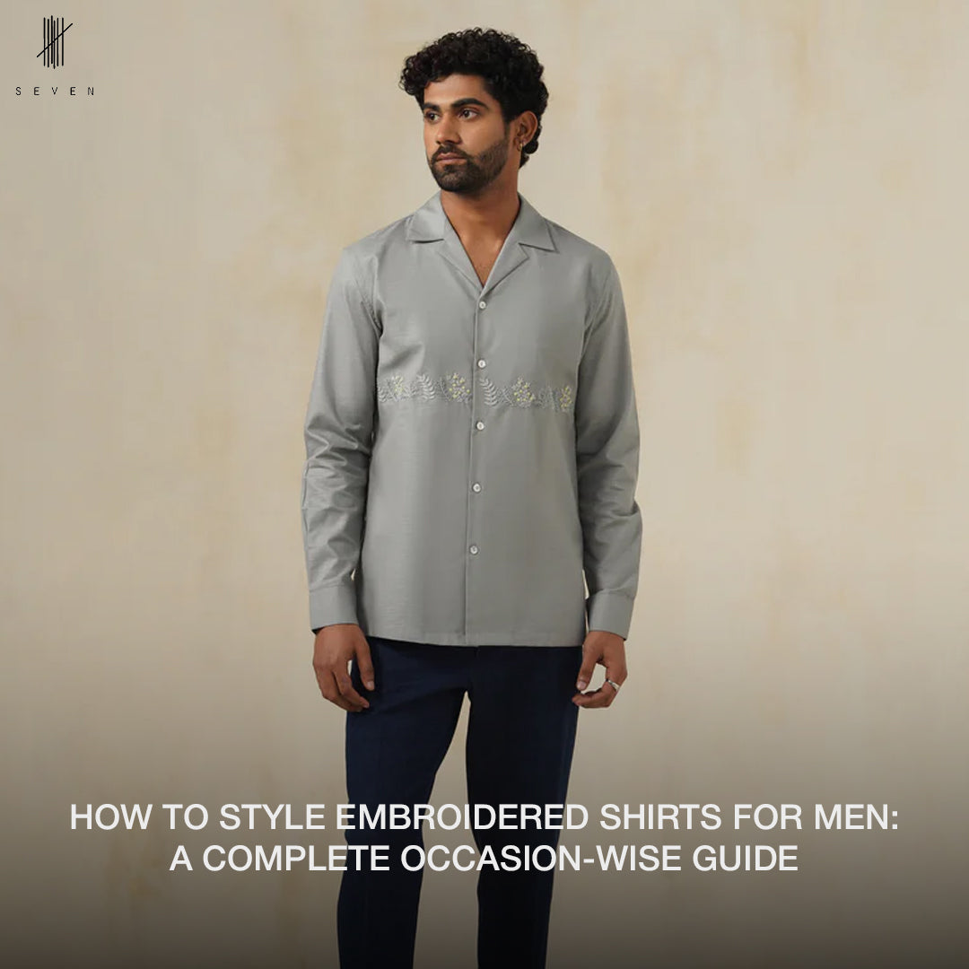 How to Style Embroidered Shirts for Men
