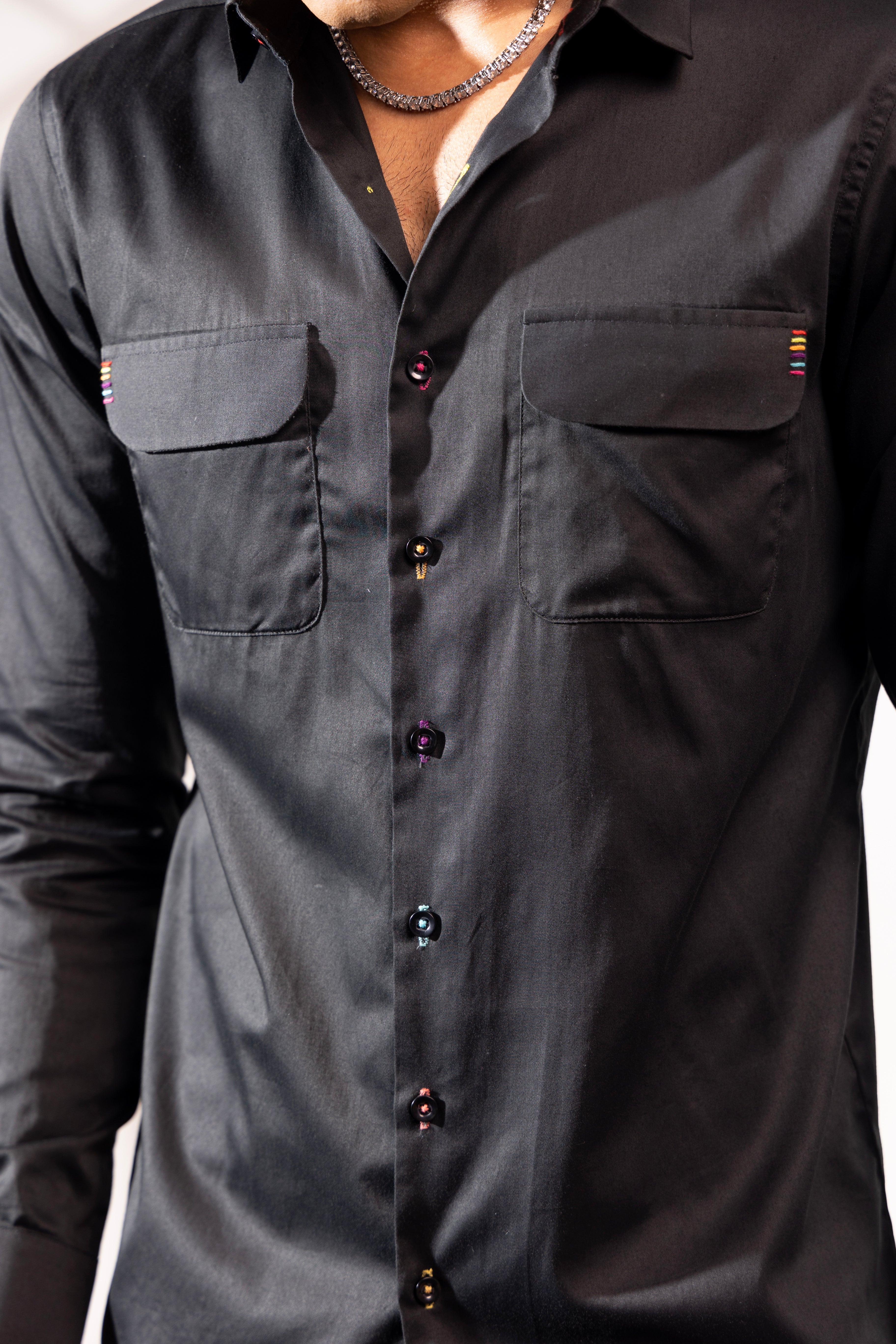 Solid Black Tab