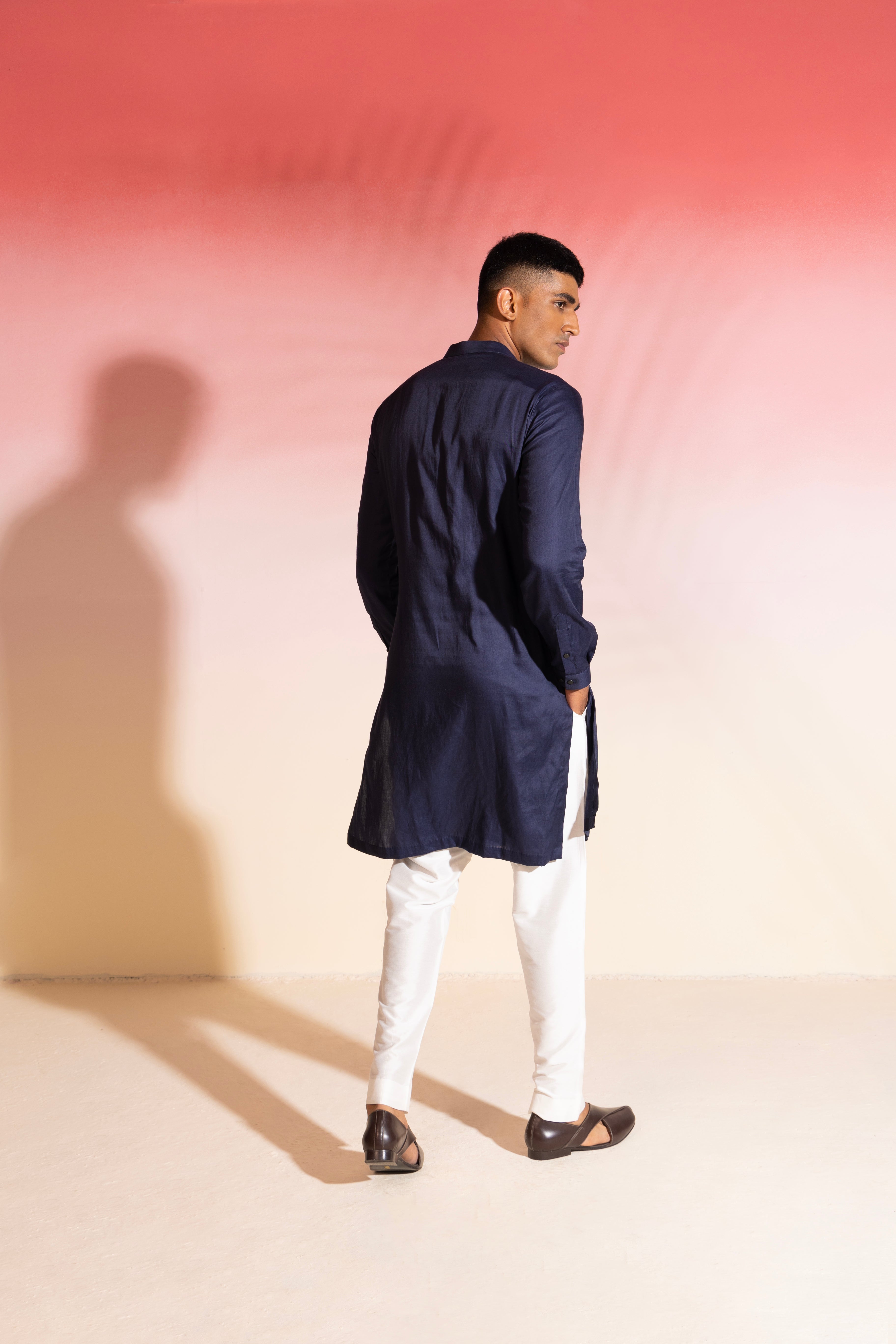 Staple Navy Kurta