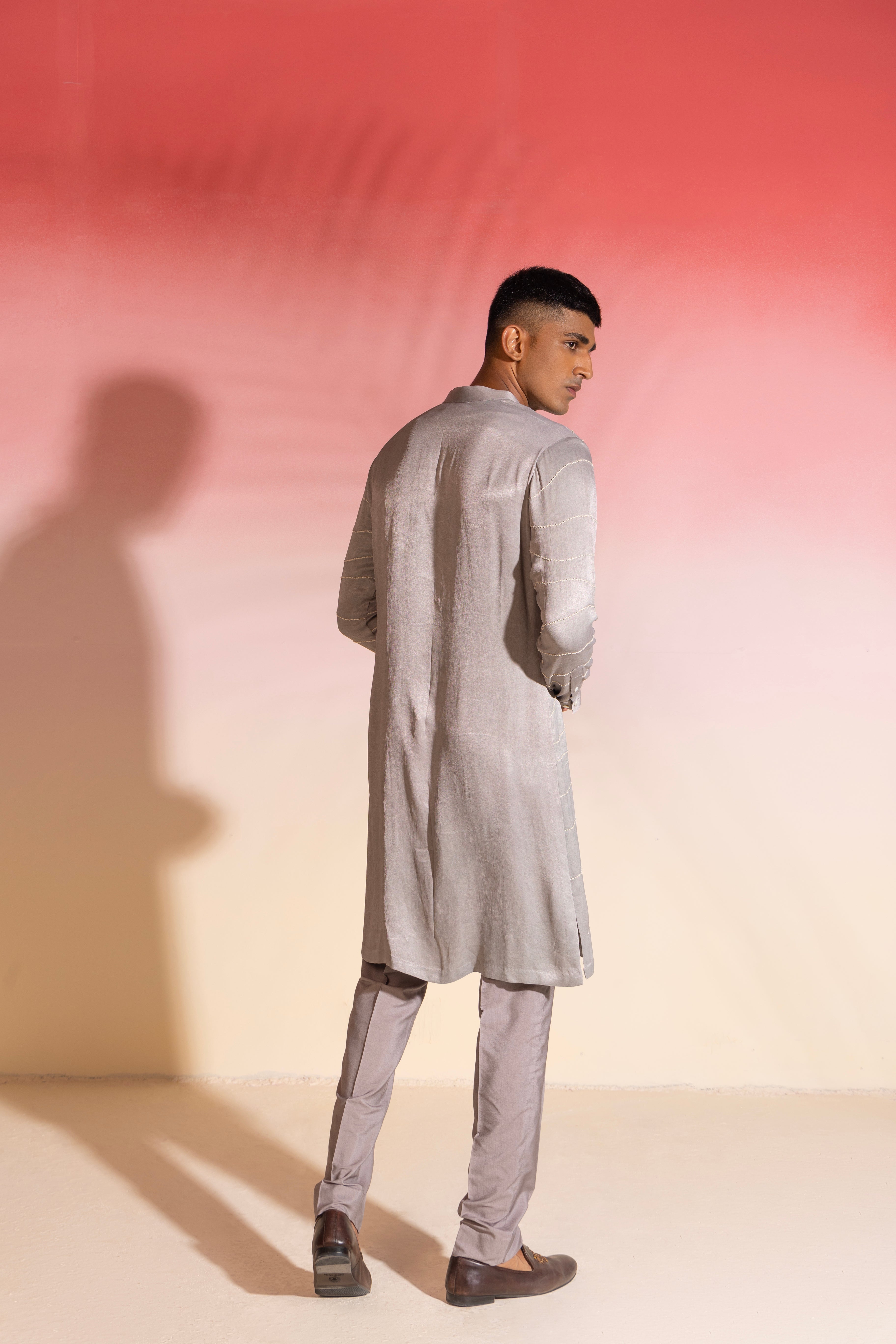 Flow Embroidered Kurta