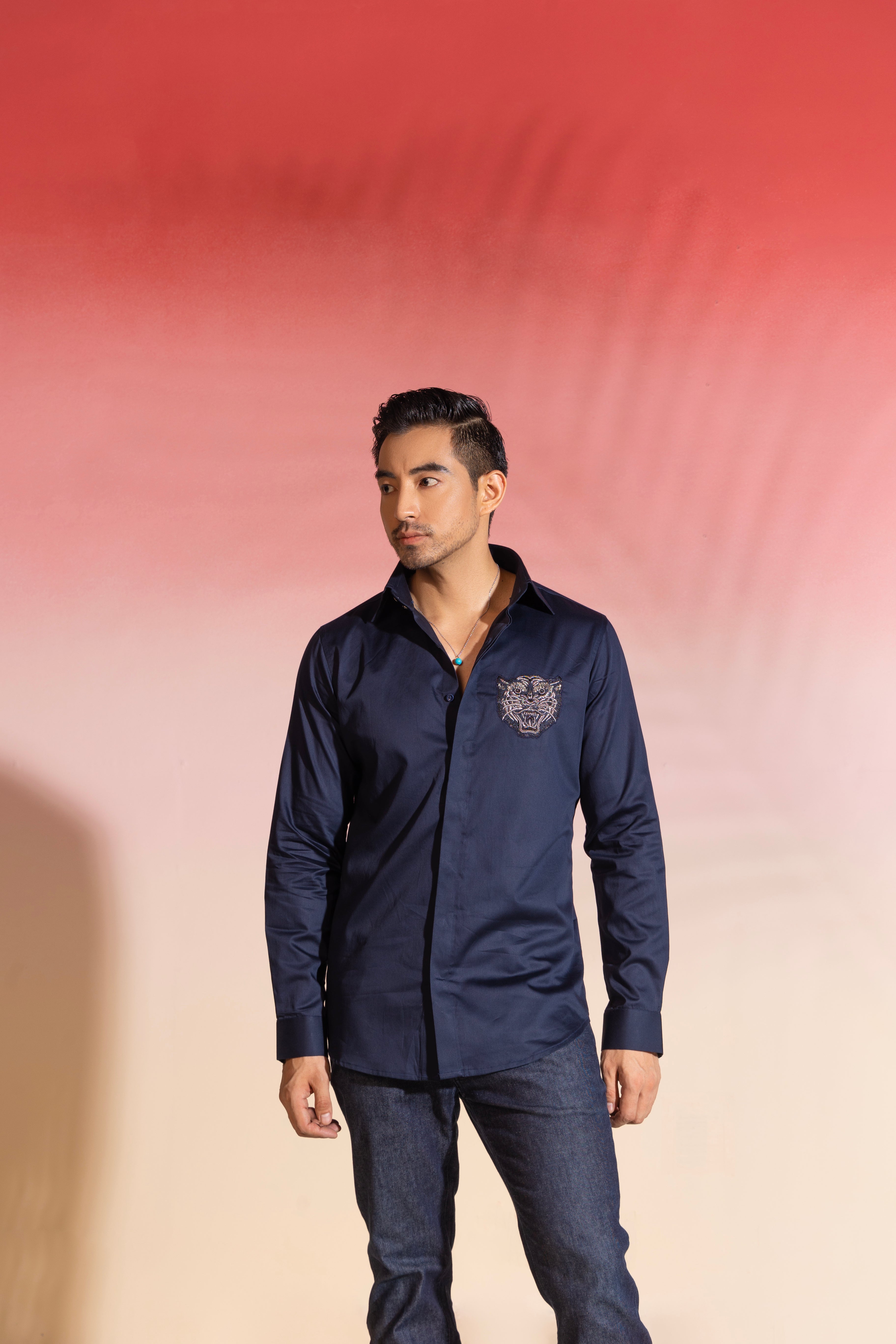 T-crest Navy