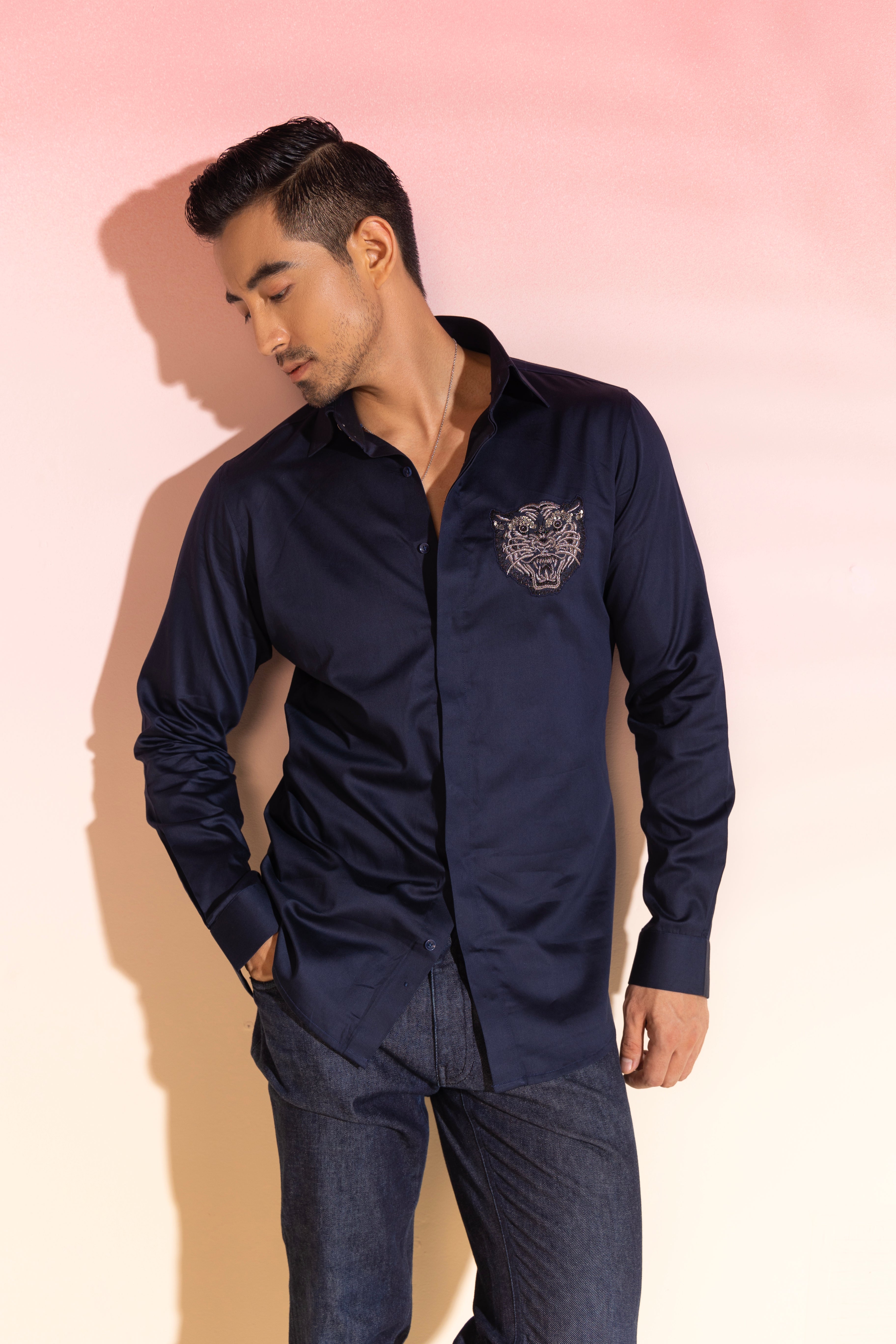 T-crest Navy