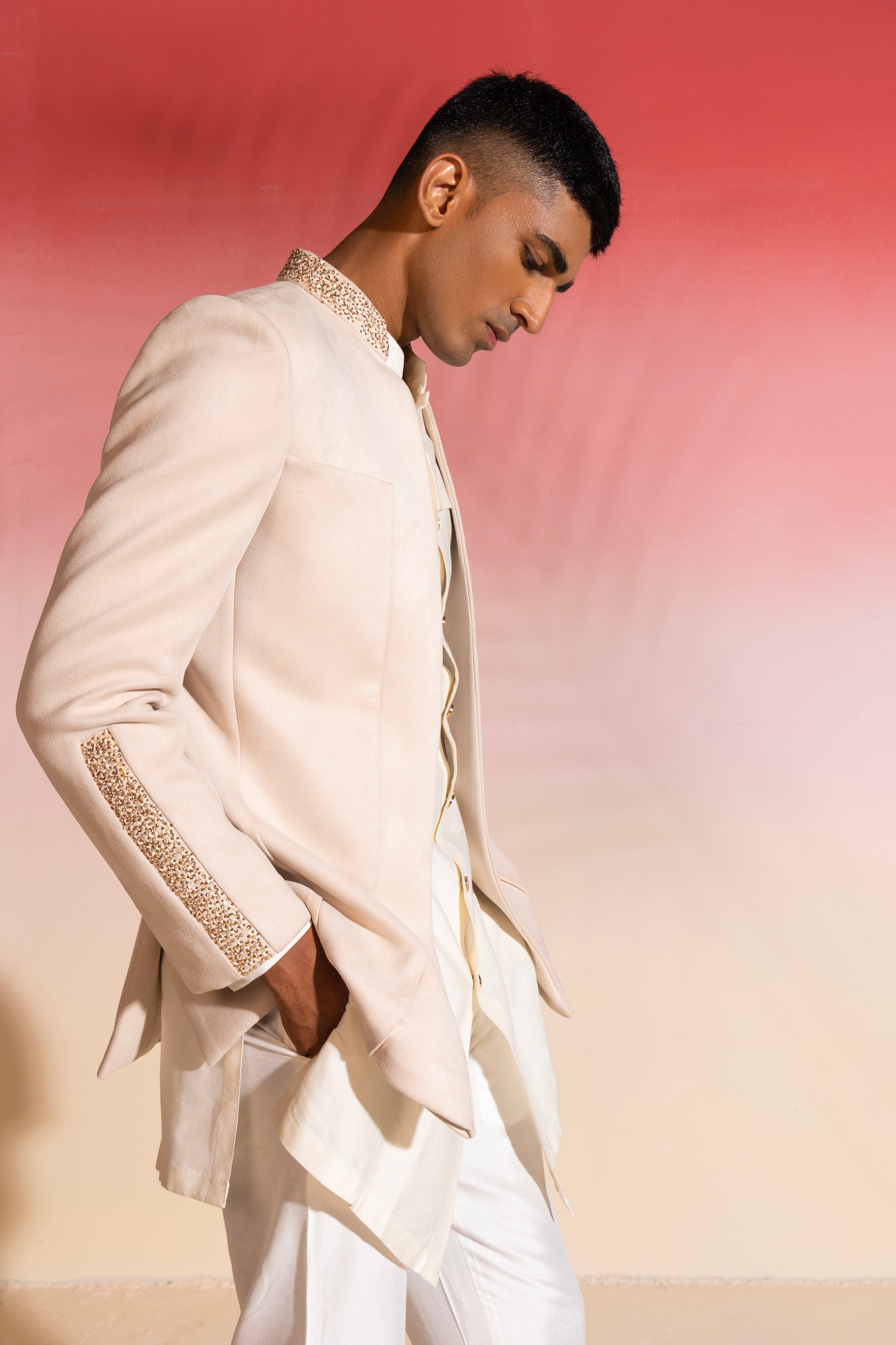 Open Bandgala with Kurta