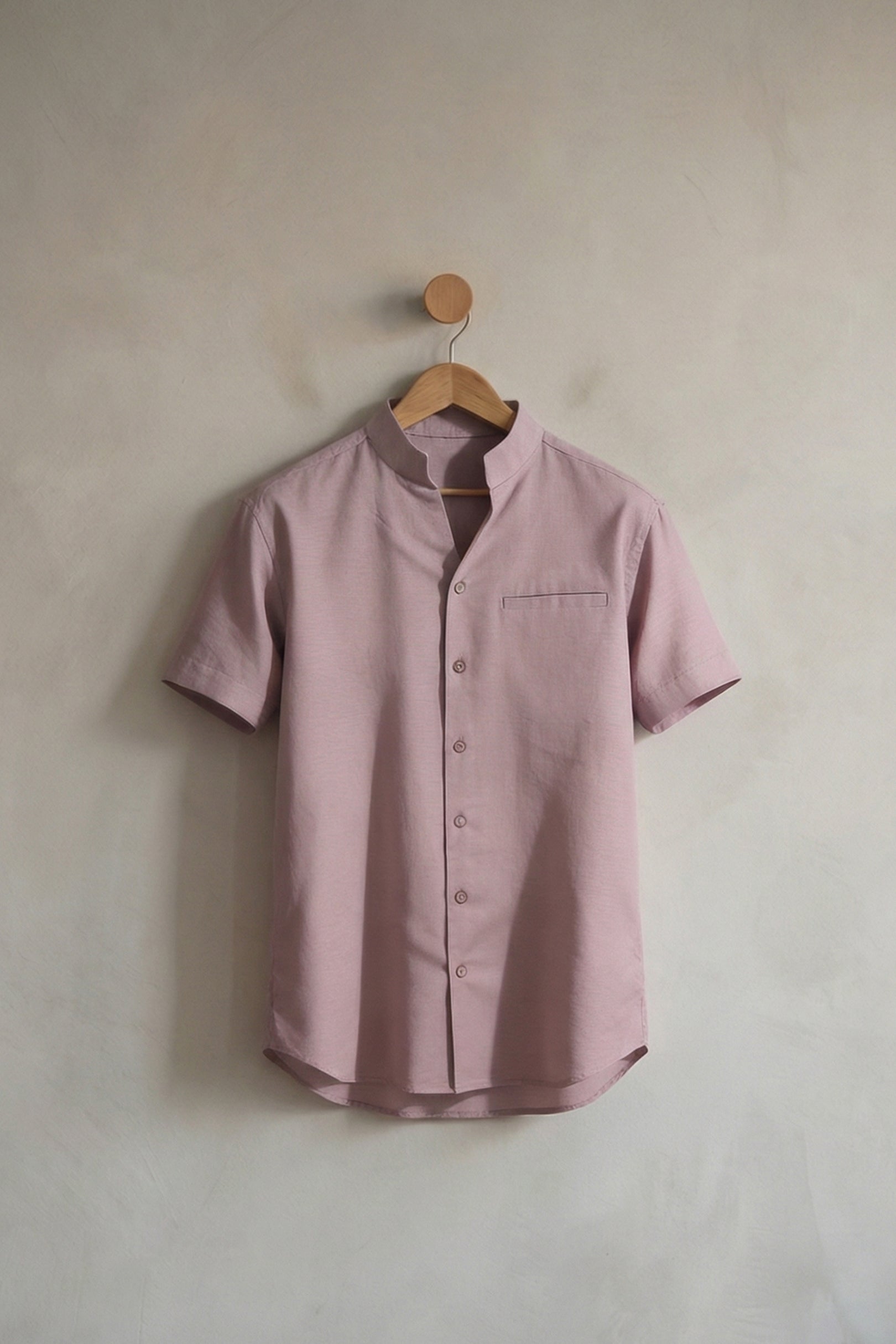 Mauve Evo Shirt | Men's Linen Shirt