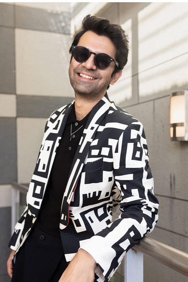 Barun Sobti in B-W JACKET