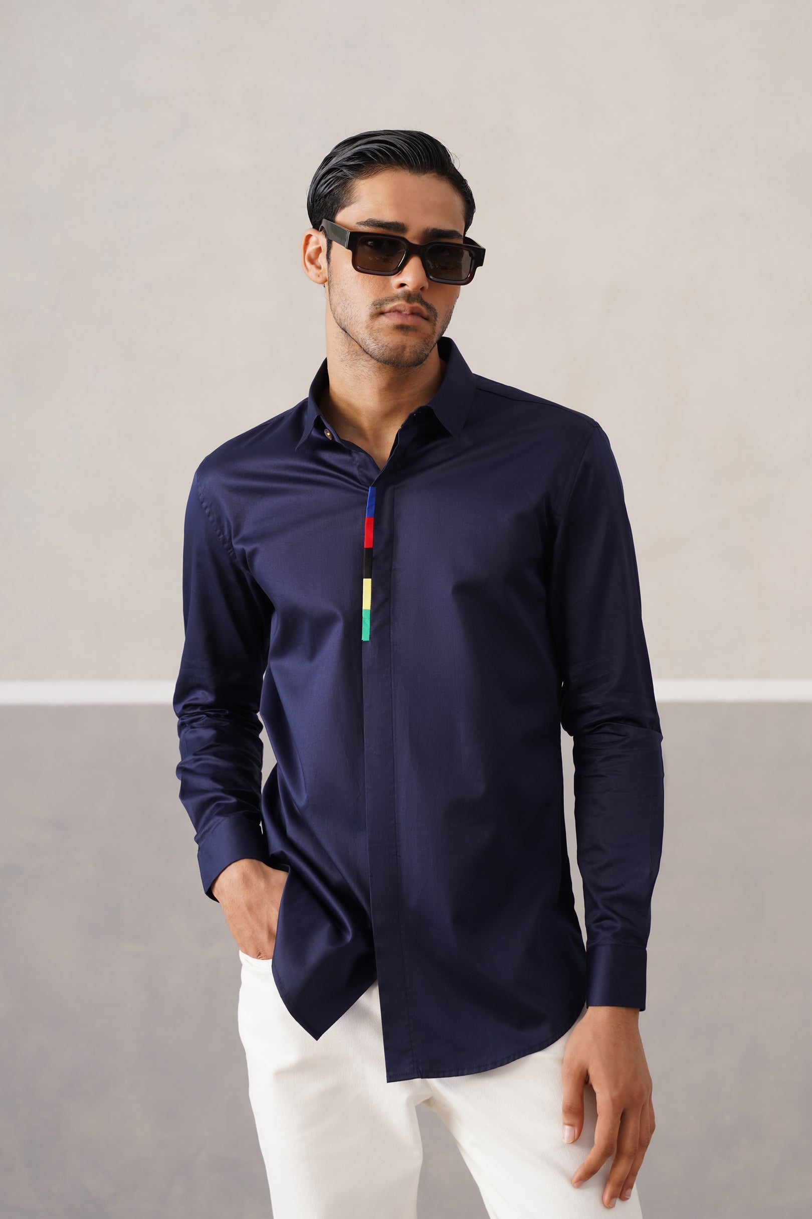 VELO NAVY SHIRT