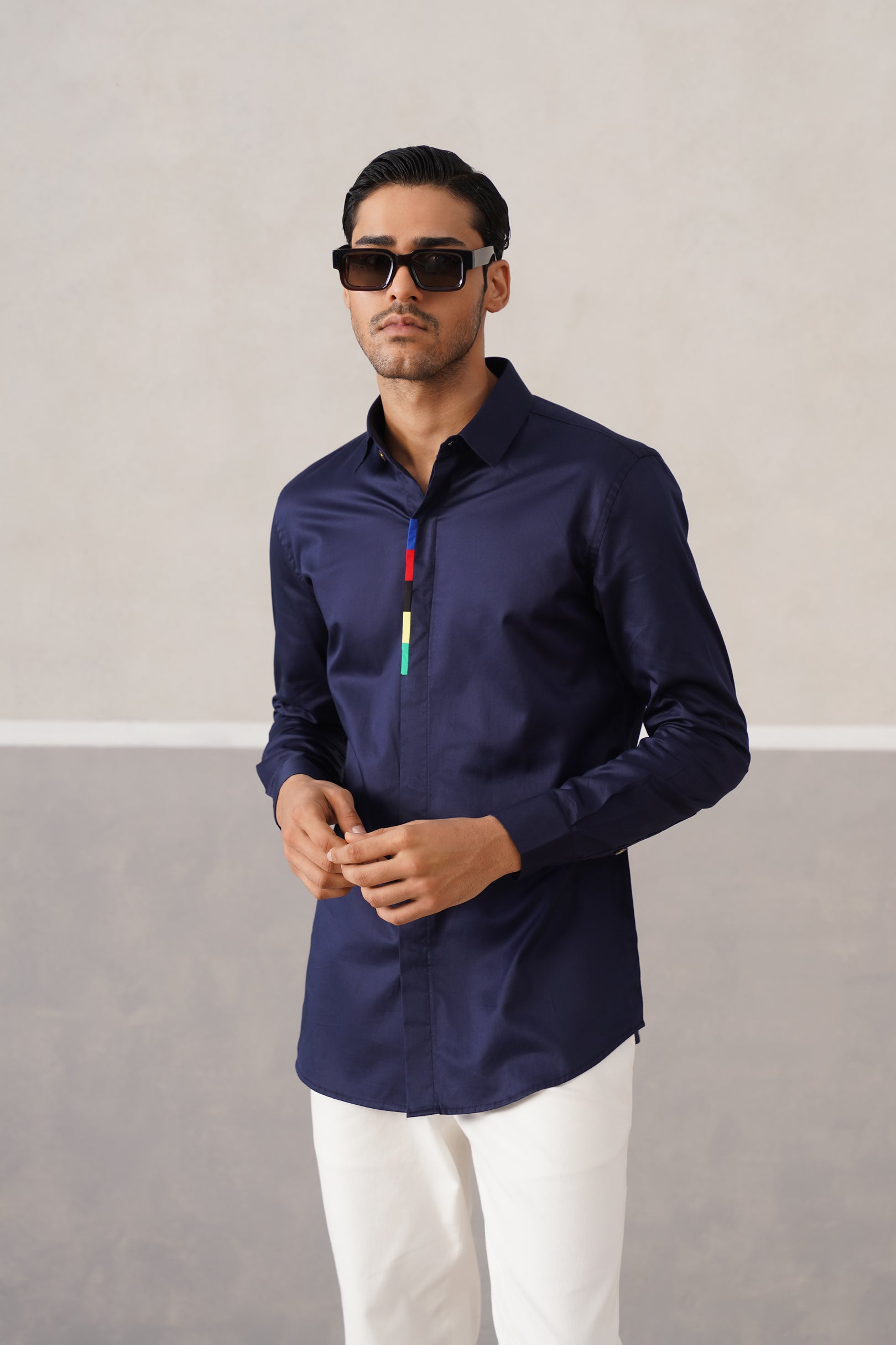 VELO NAVY SHIRT