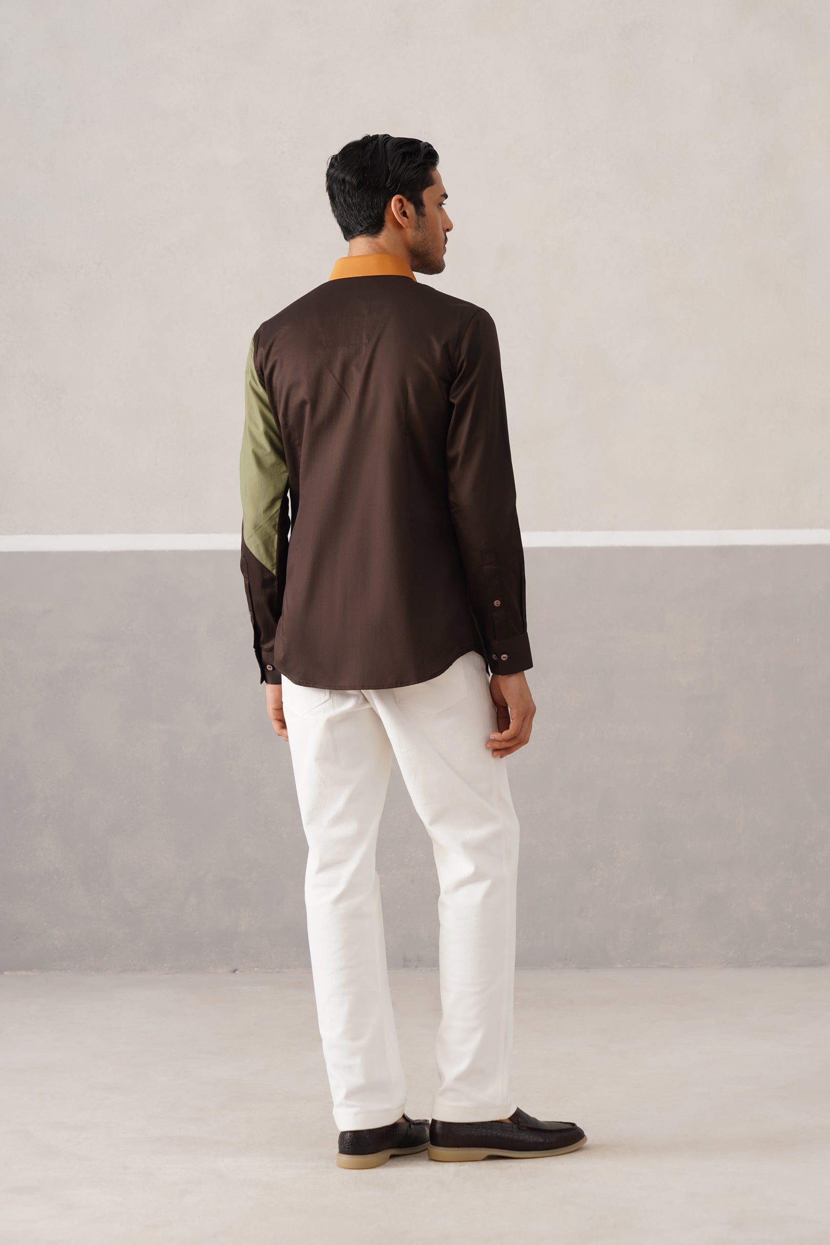 ABSTRACT SAFARI SHIRT