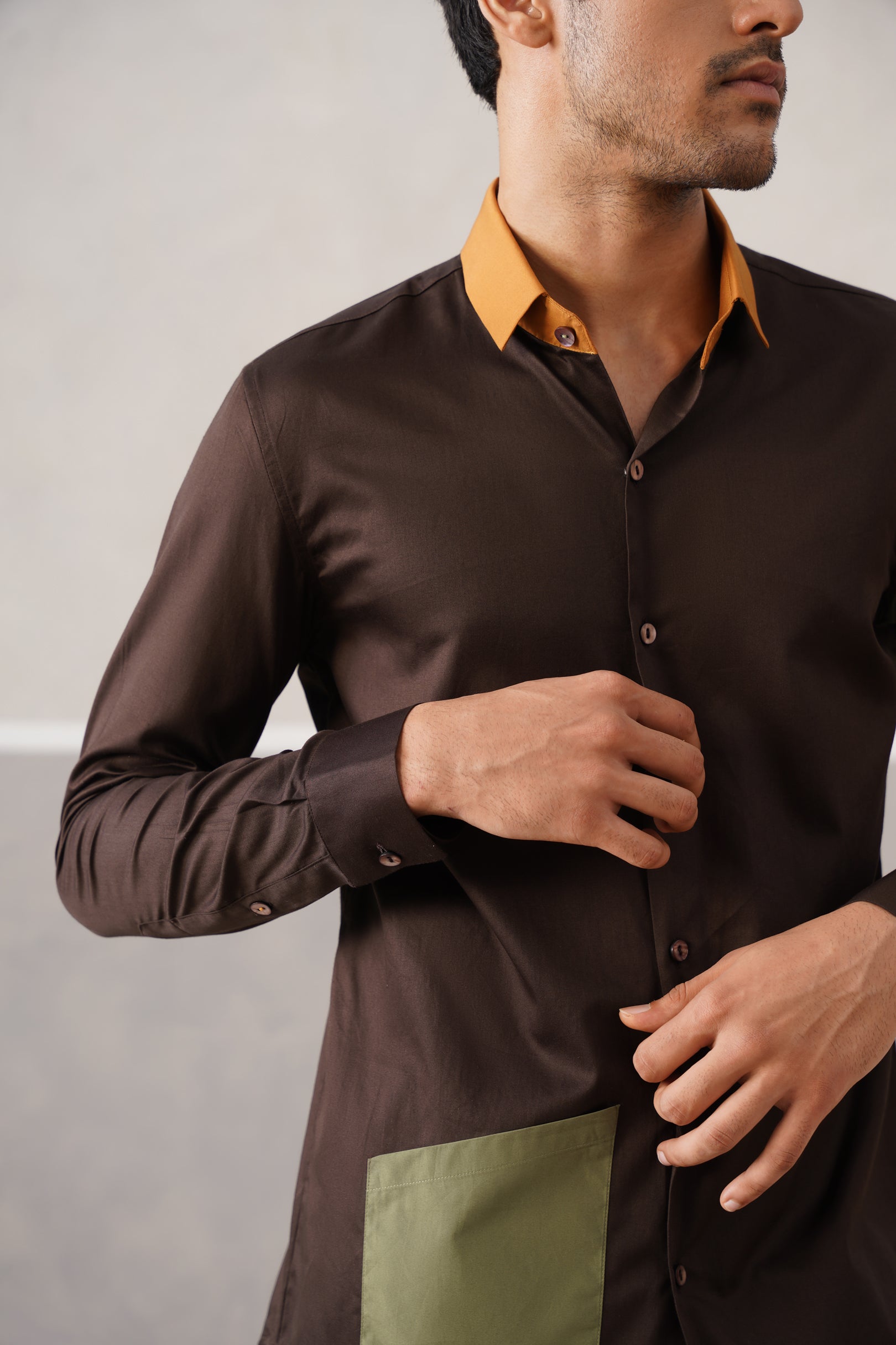 ABSTRACT SAFARI SHIRT