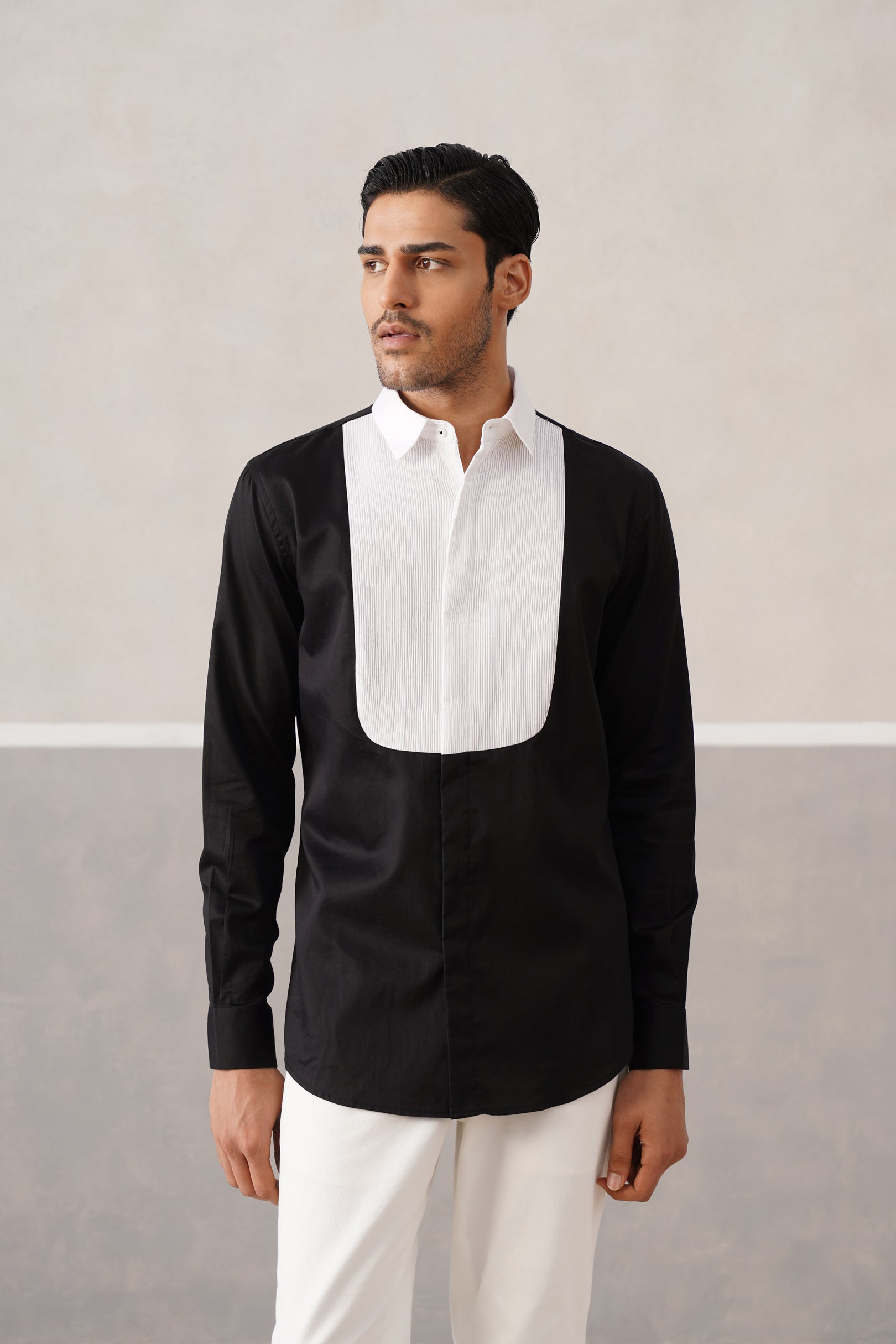 B-W TUX SHIRT