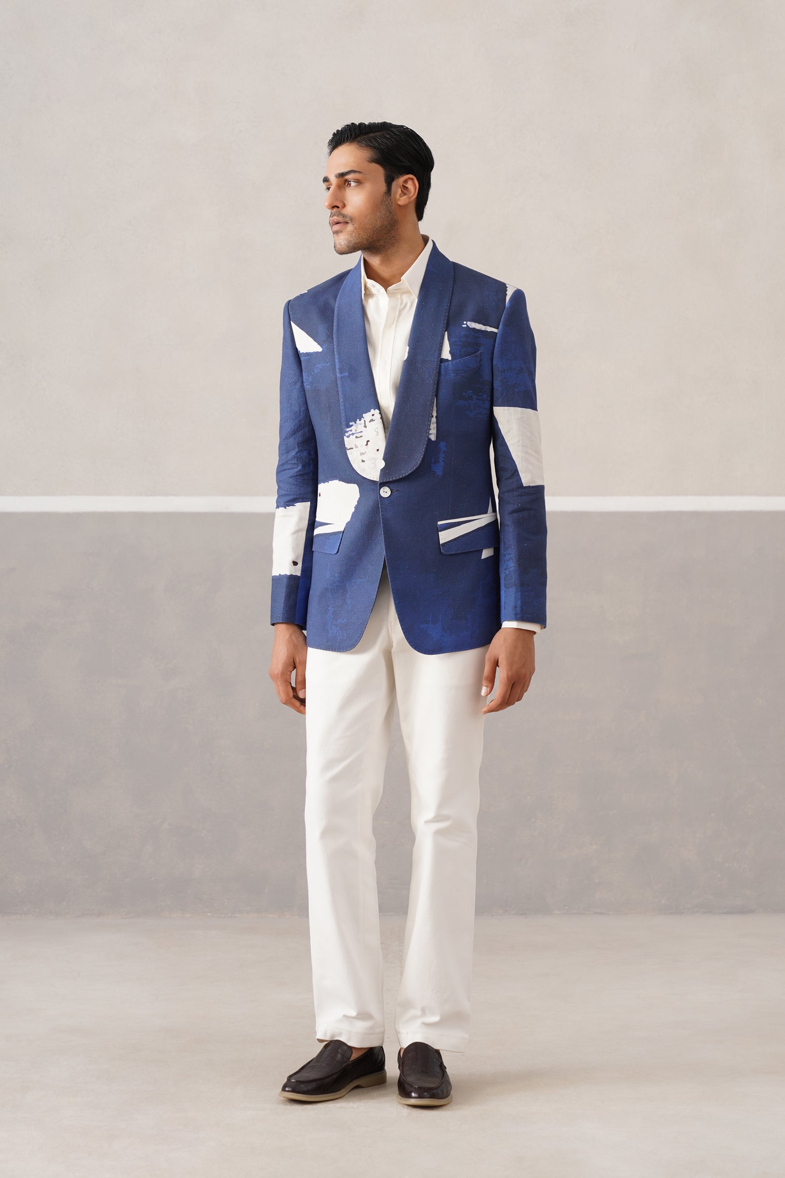 INDIGO STROKES JACKET