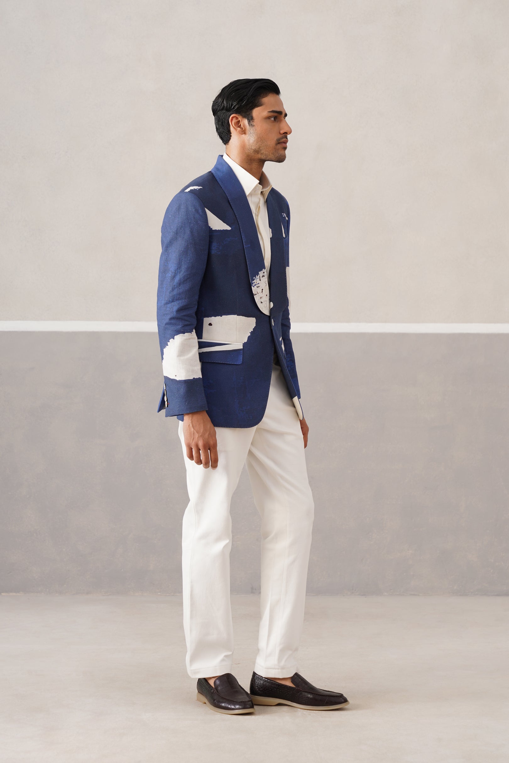 INDIGO STROKES JACKET