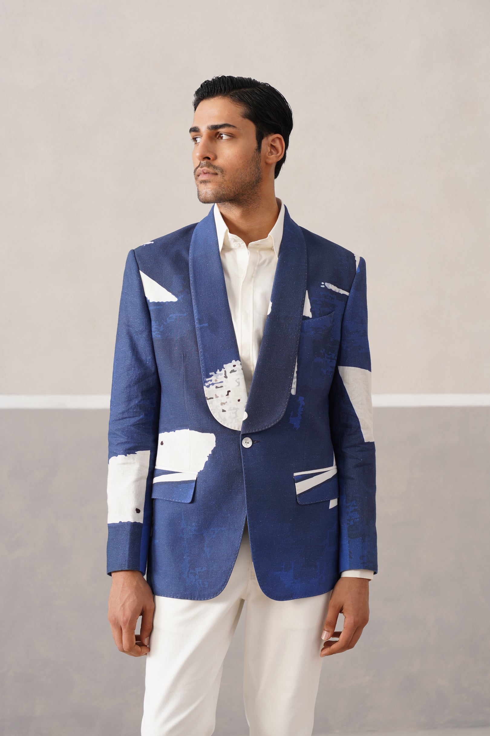 INDIGO STROKES JACKET