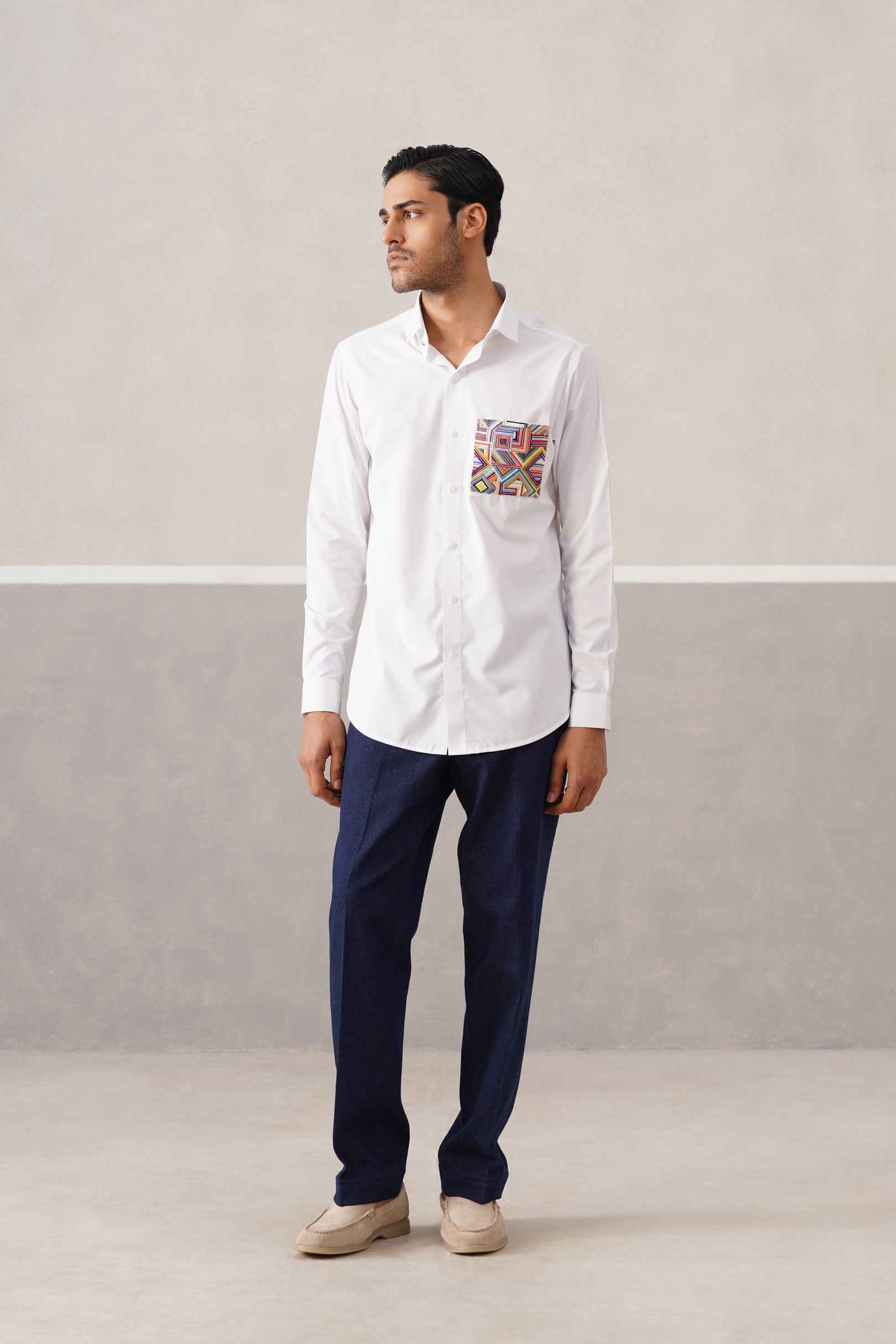 PRISMATIK WHITE SHIRT