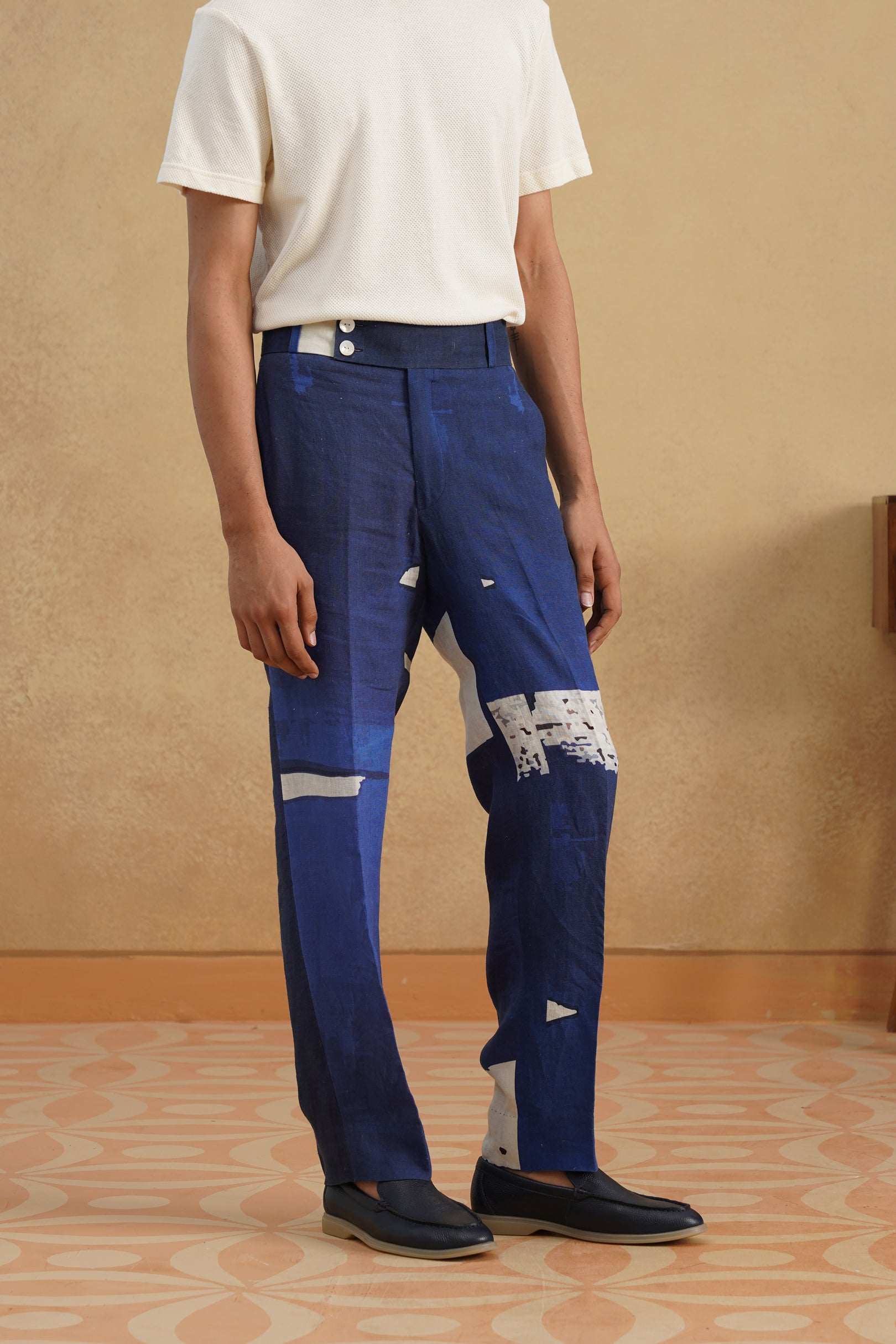 Indigo Strokes Trousers
