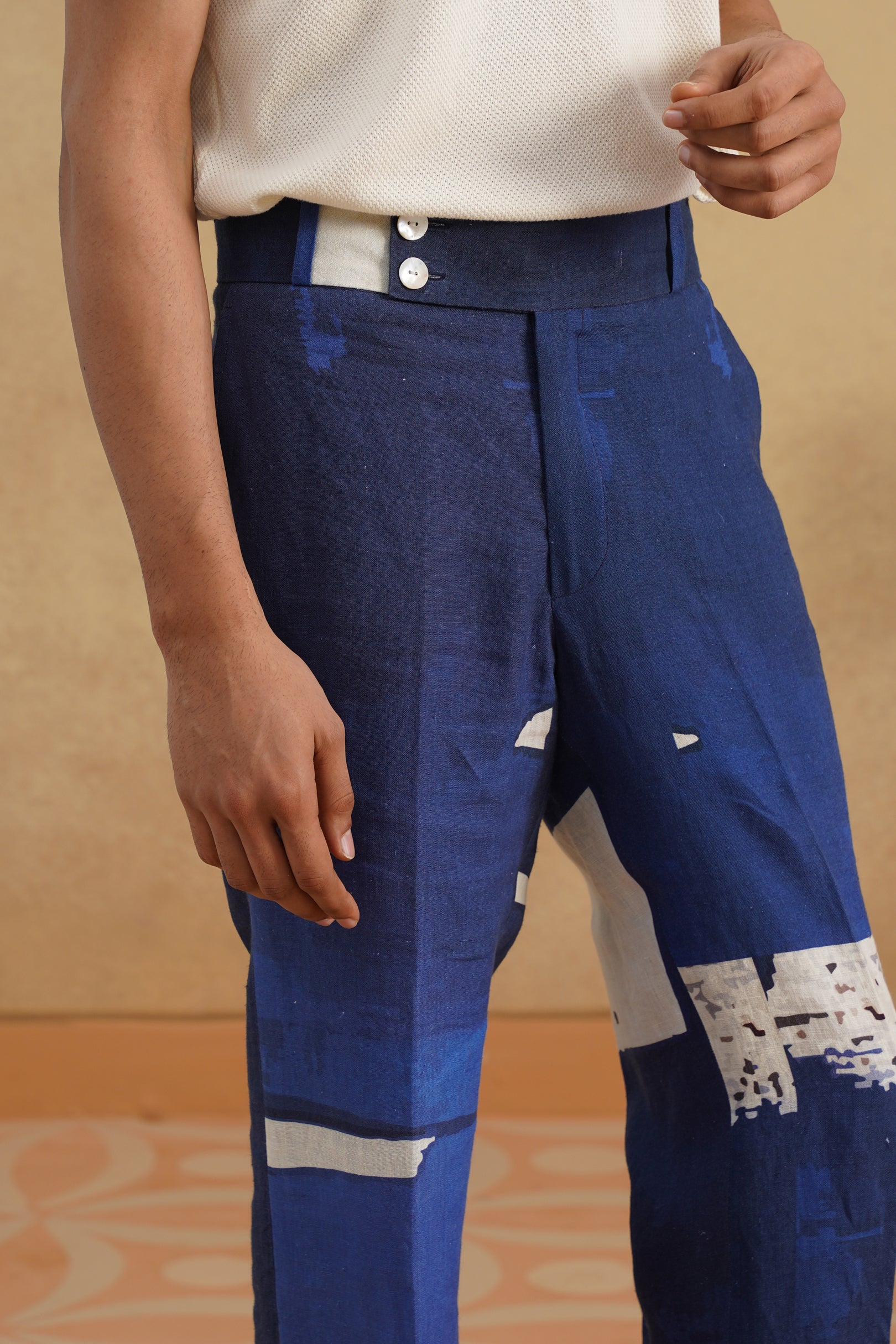 Indigo Strokes Trousers