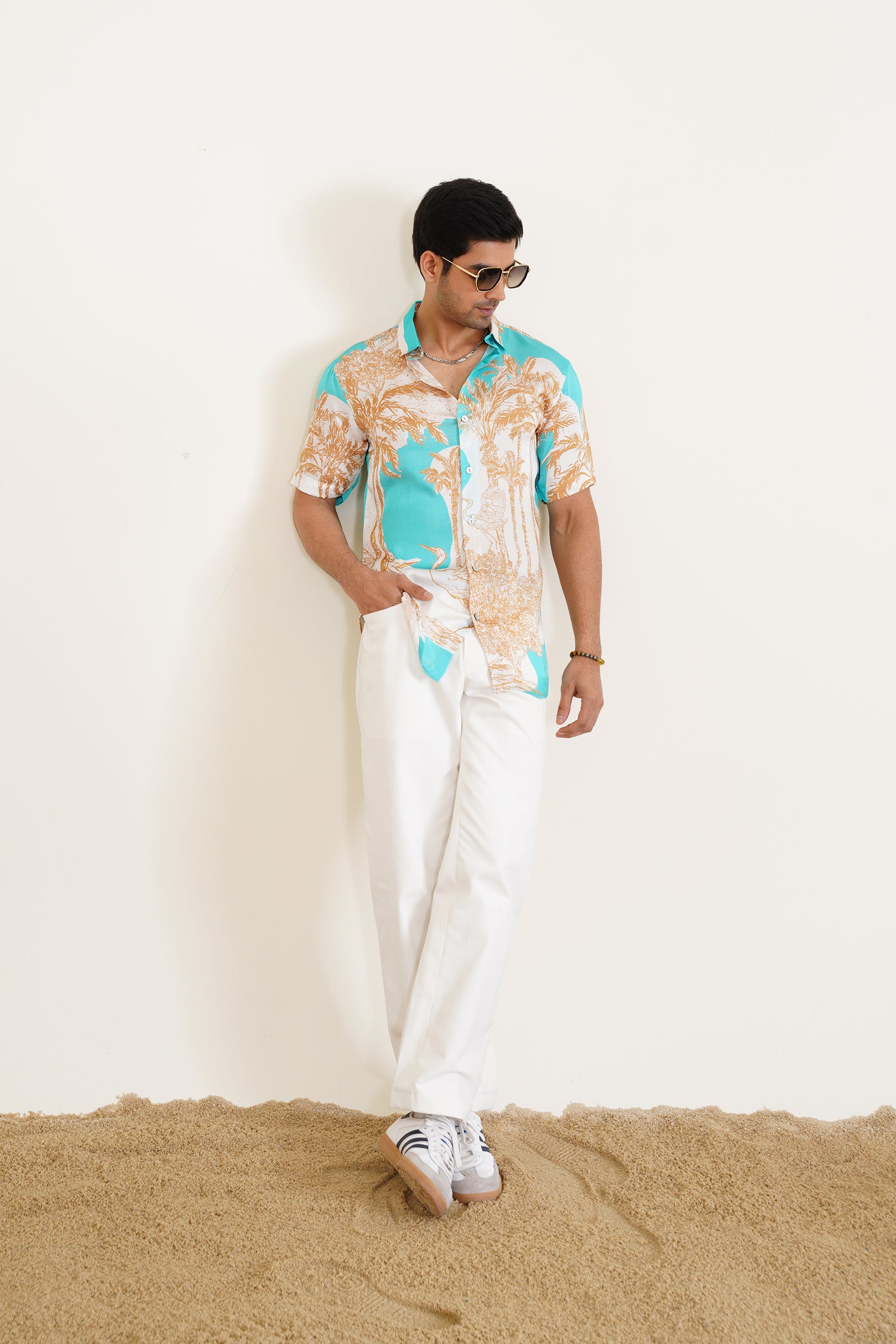 Flamingo Sunrise Shirt