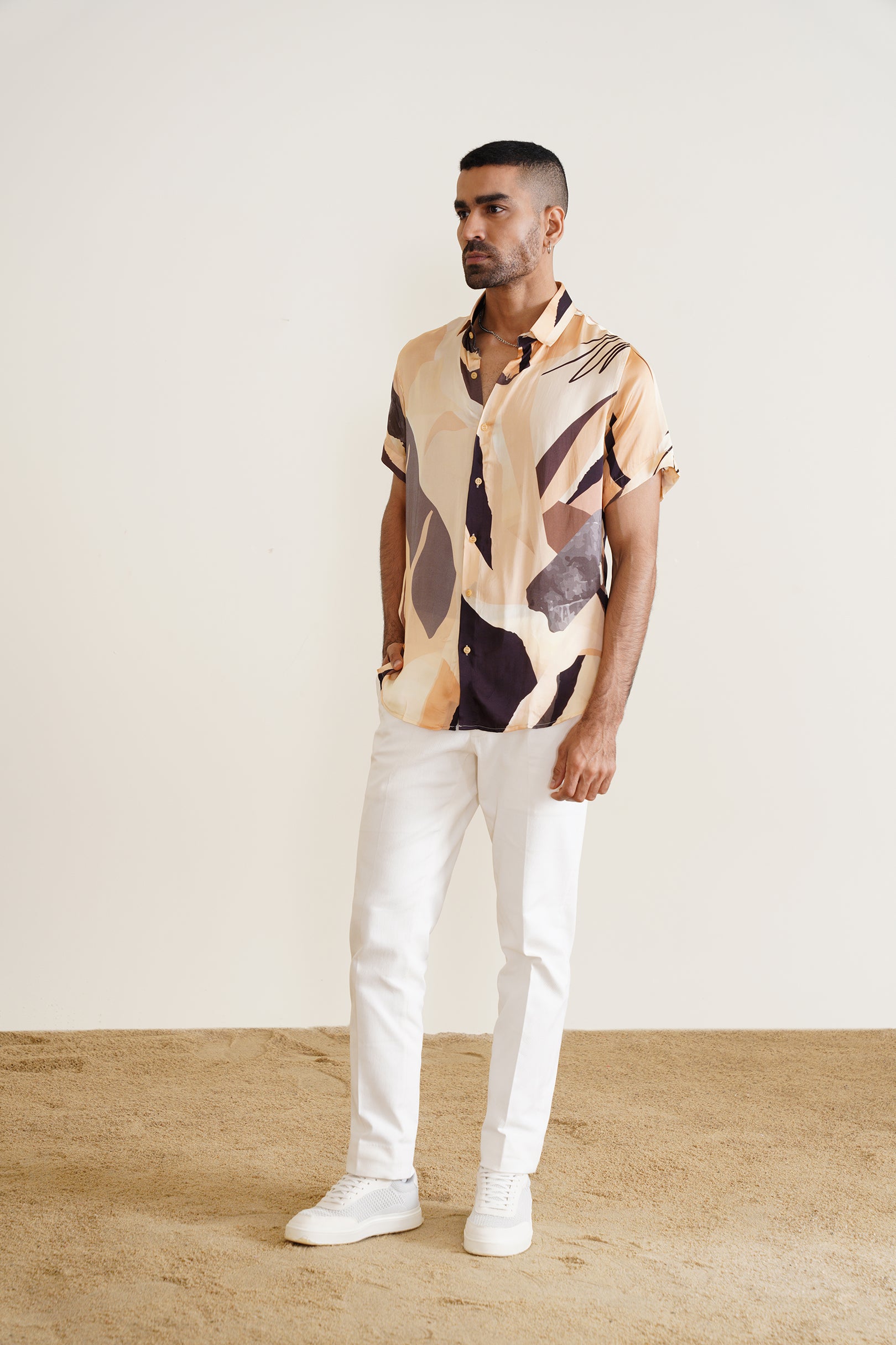 Abstract Print Shirt