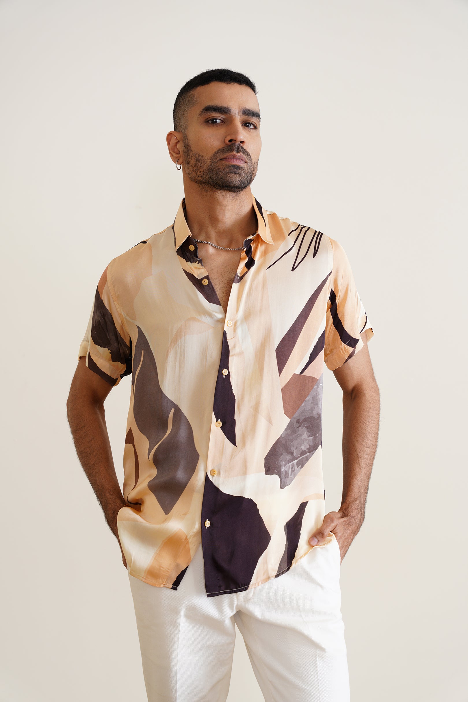 Abstract Print Shirt