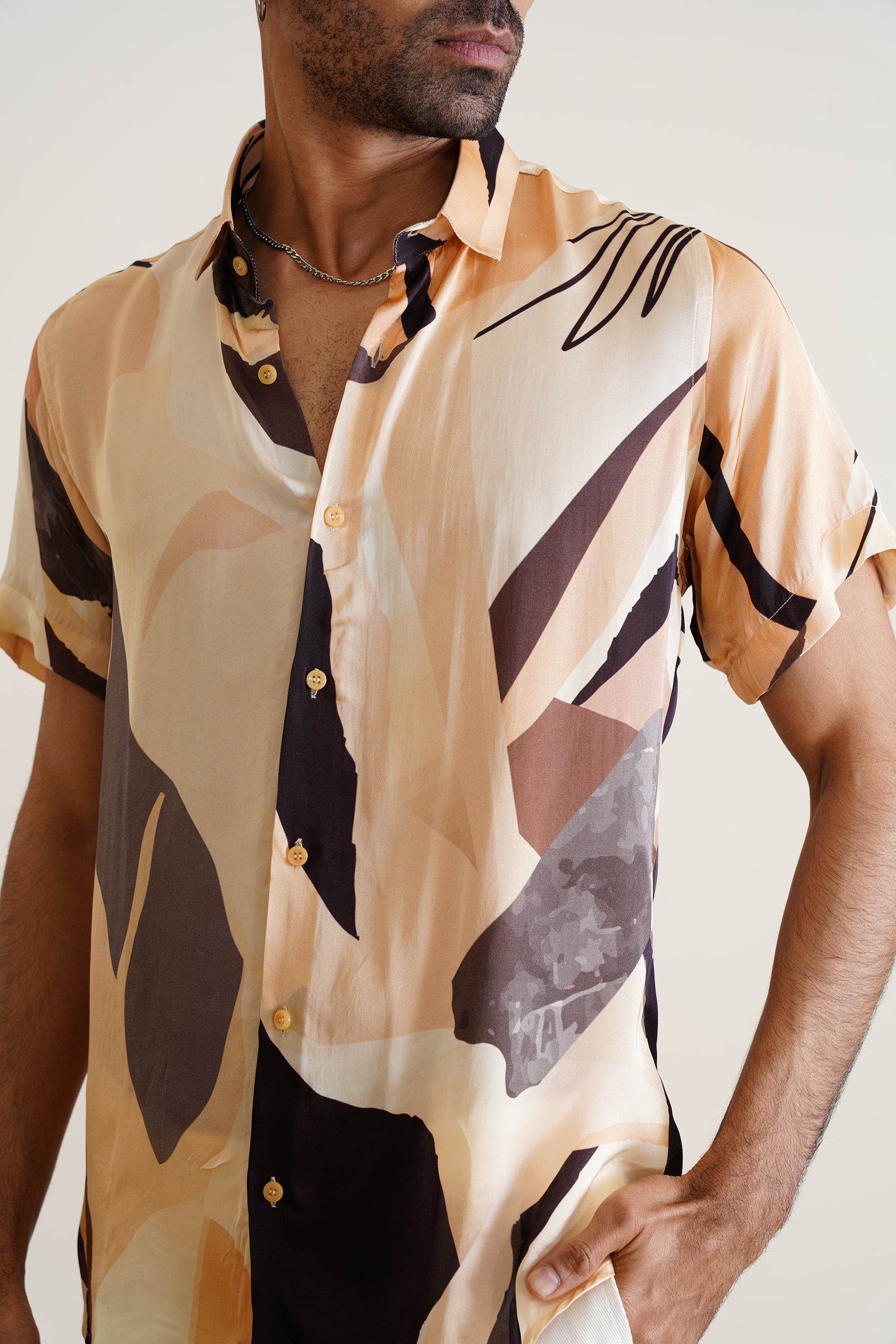 Abstract Print Shirt