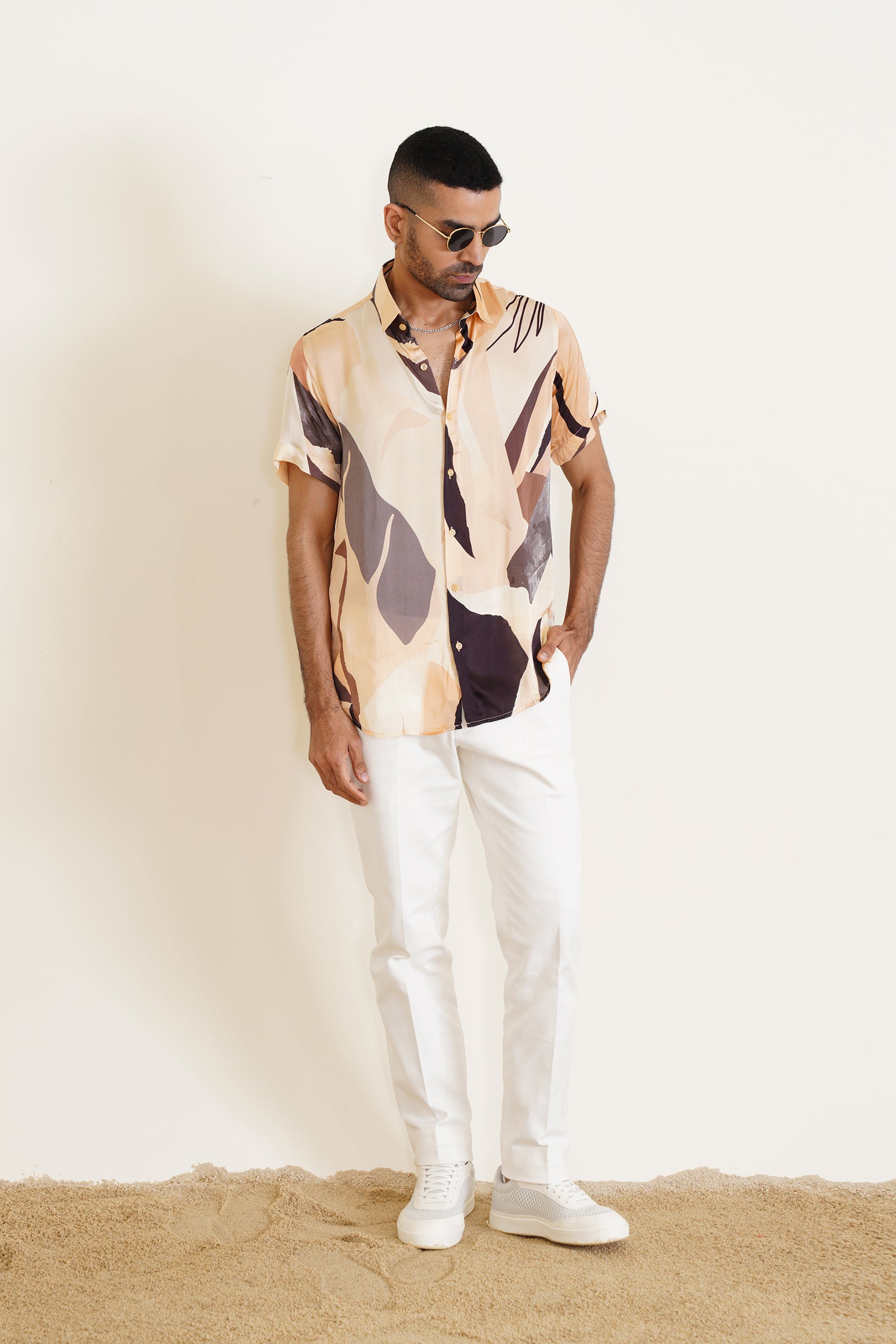 Abstract Print Shirt