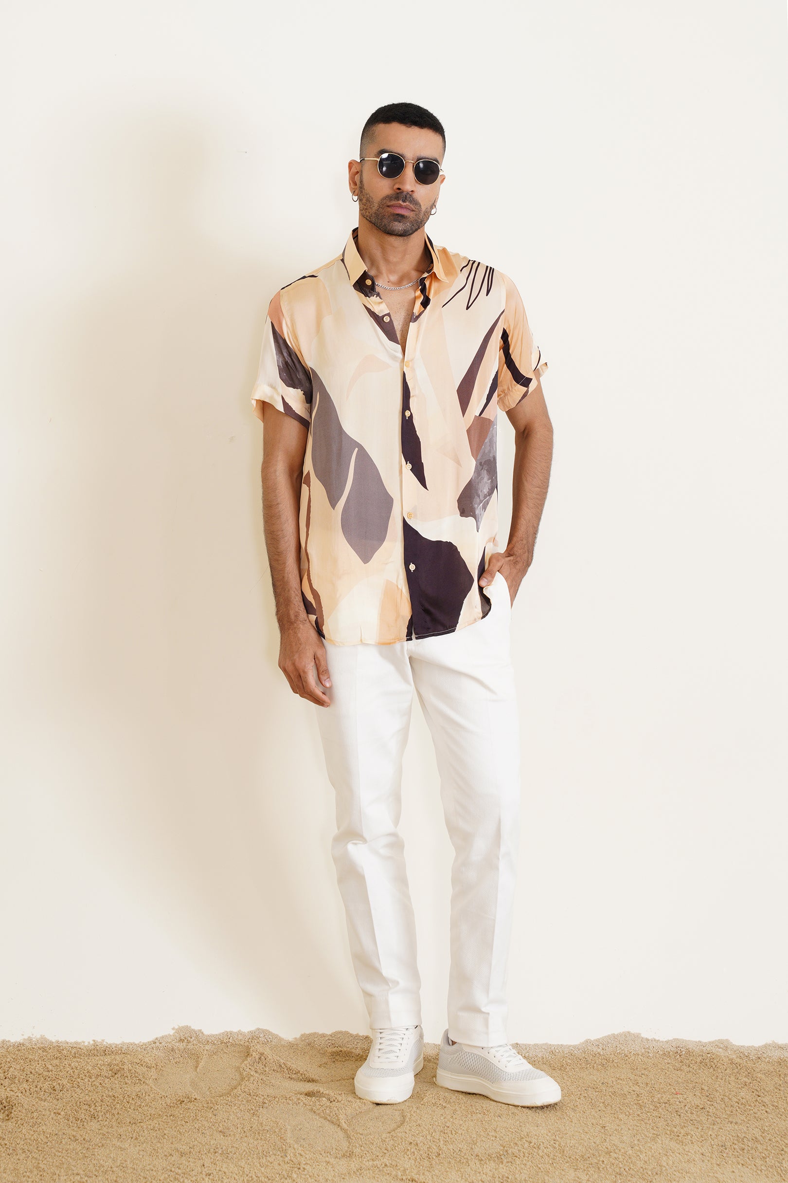 Abstract Print Shirt