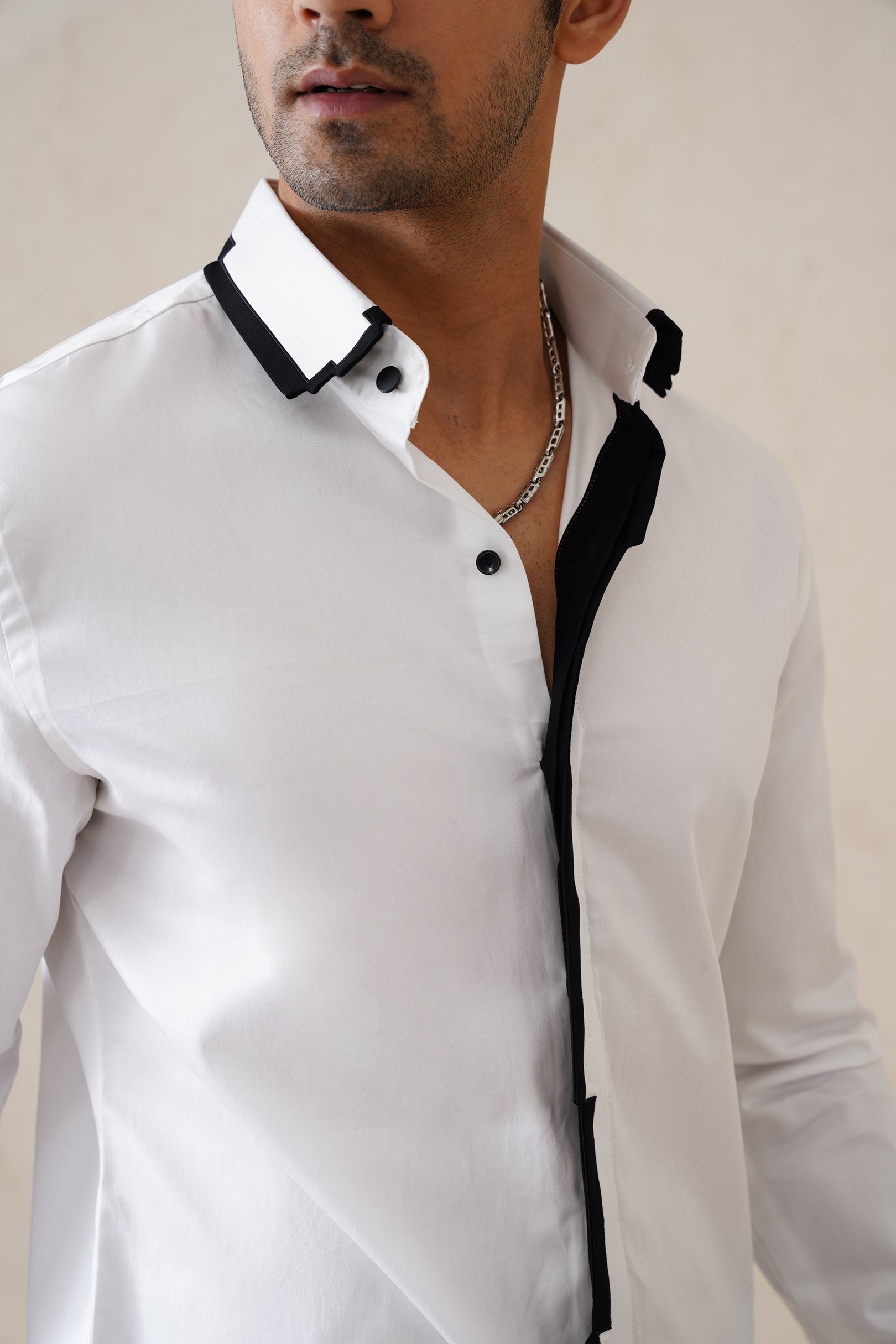 Pixeled White Shirt