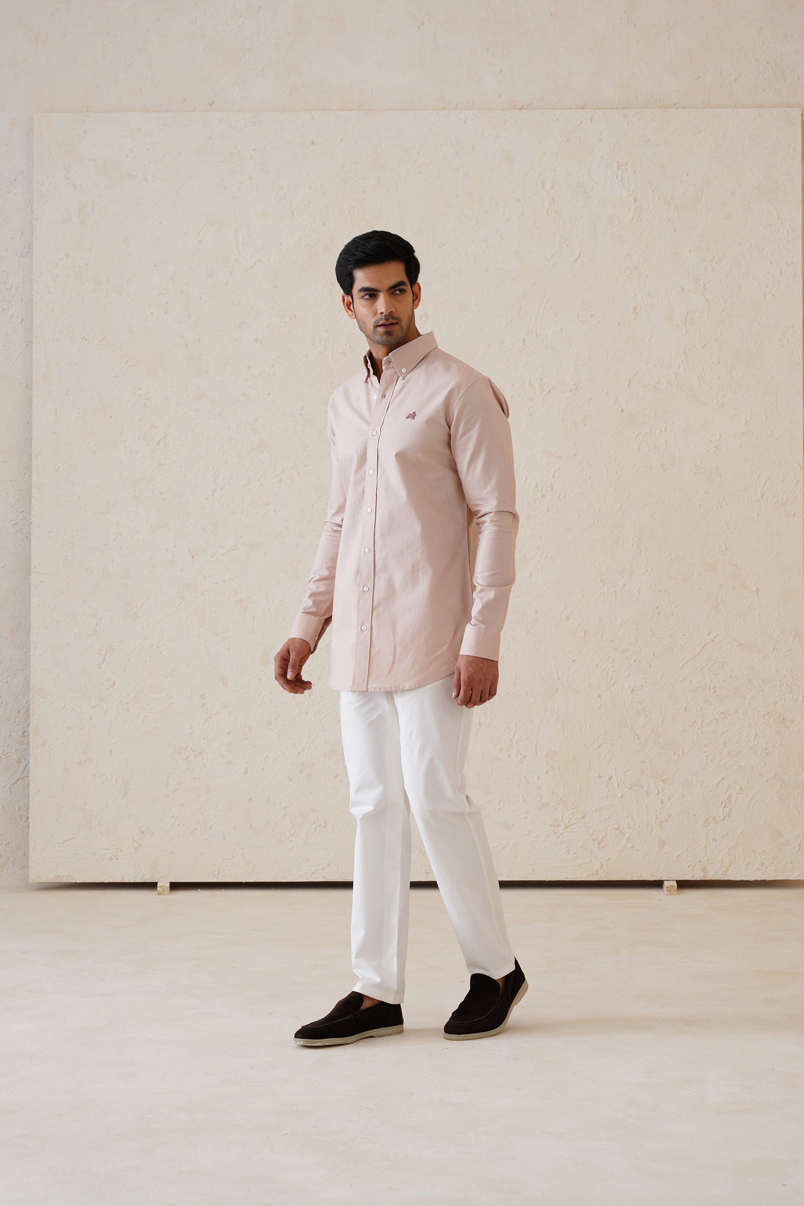 Solid Dusty Pink Shirt