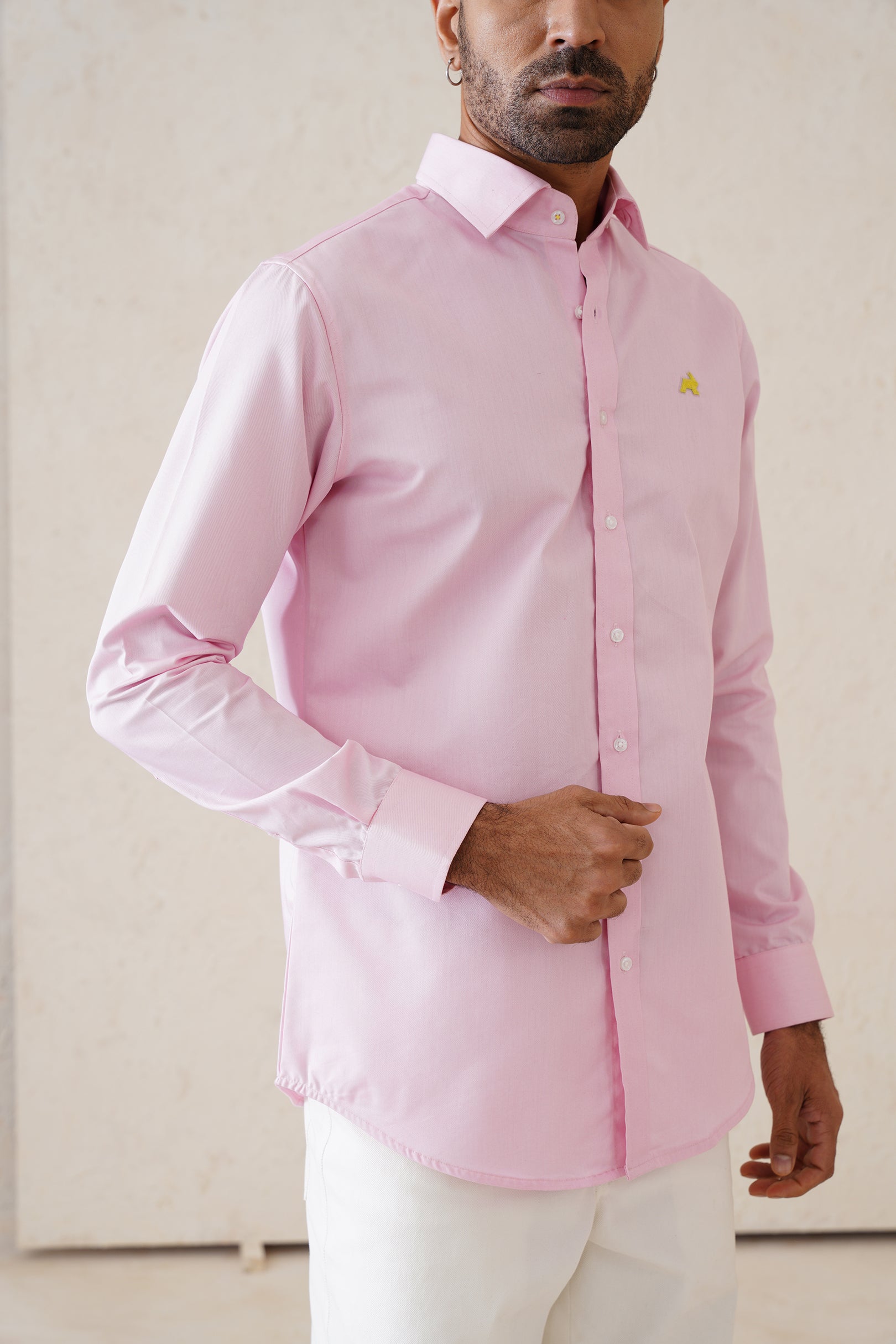Solid Pink Shirt