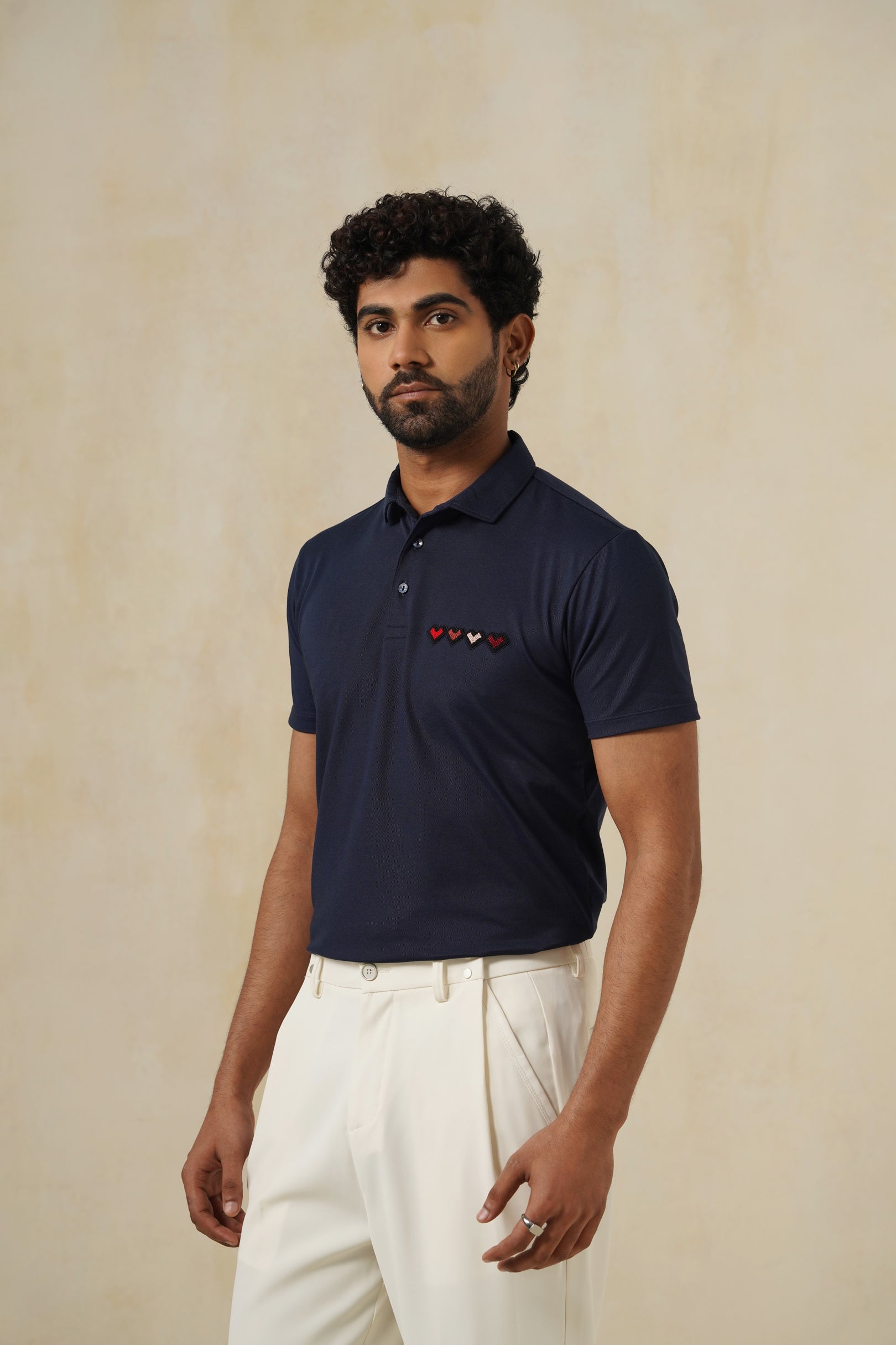 Navy Louve | Men's Polo T-shirt