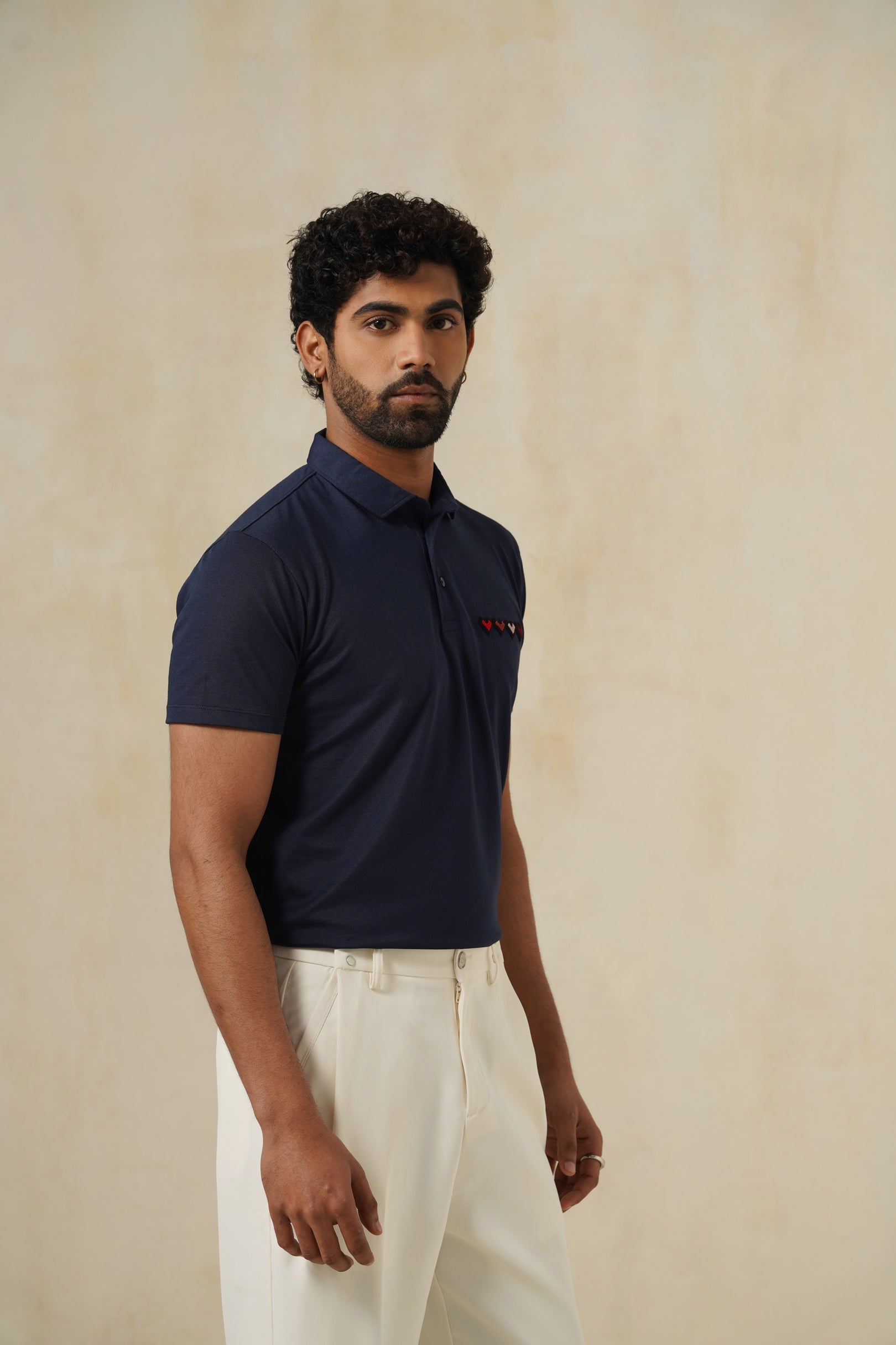 Navy Louve | Men's Polo T-shirt