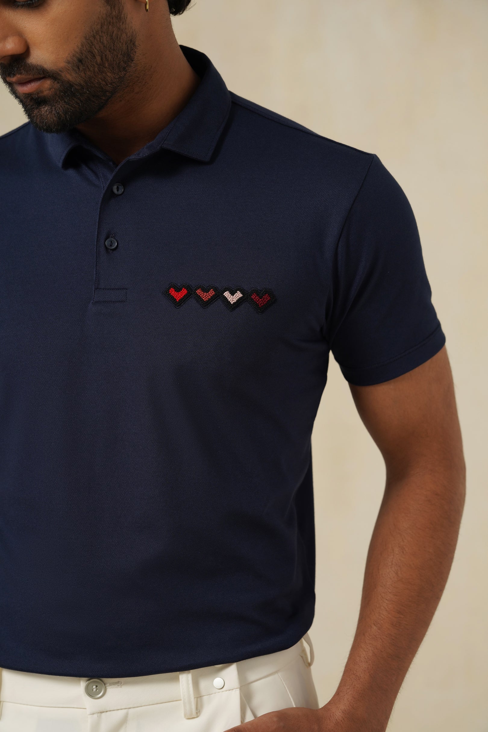 Navy Louve | Men's Polo T-shirt