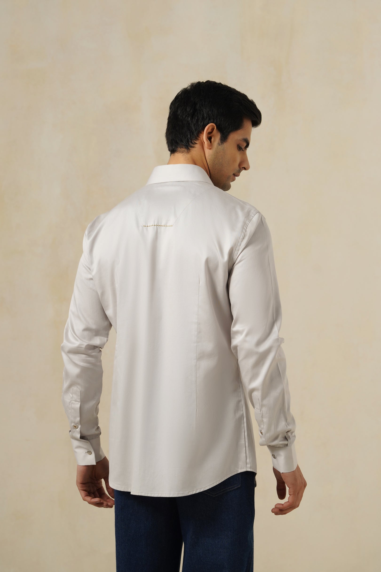 Egg | Men's White Cotton Shirt