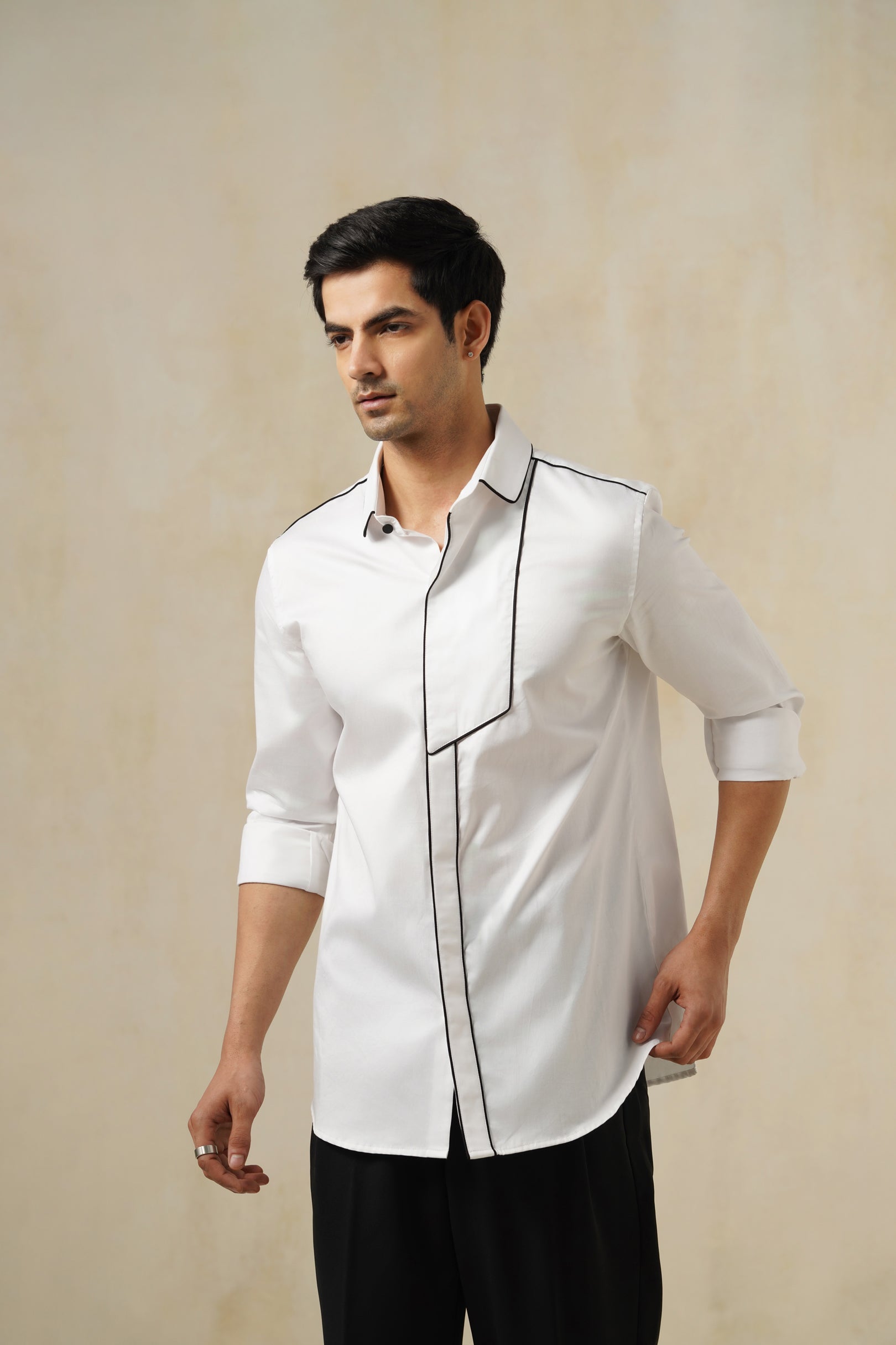 MONO TRACE | Men's Cotton Shirt