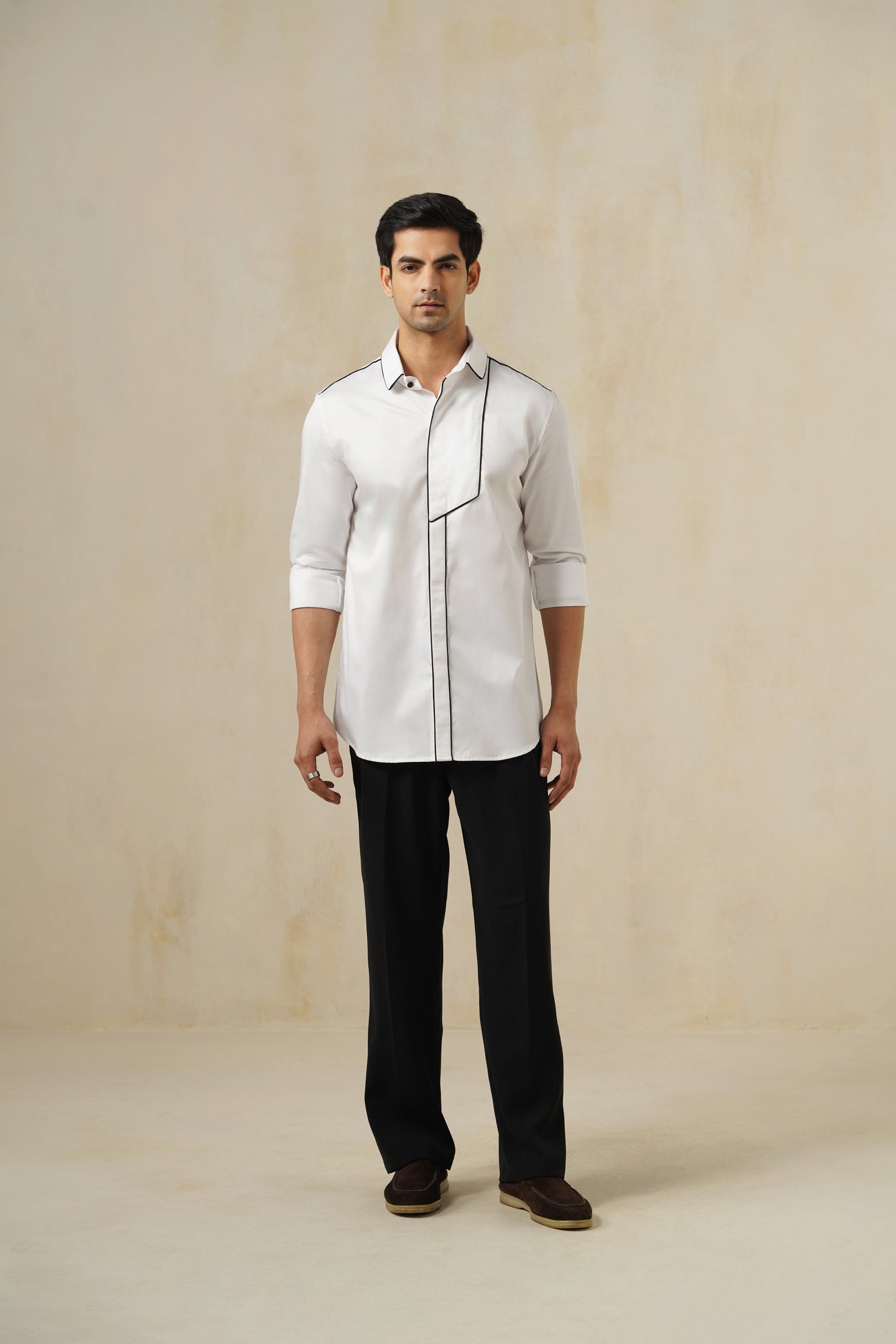 MONO TRACE | Men's Cotton Shirt