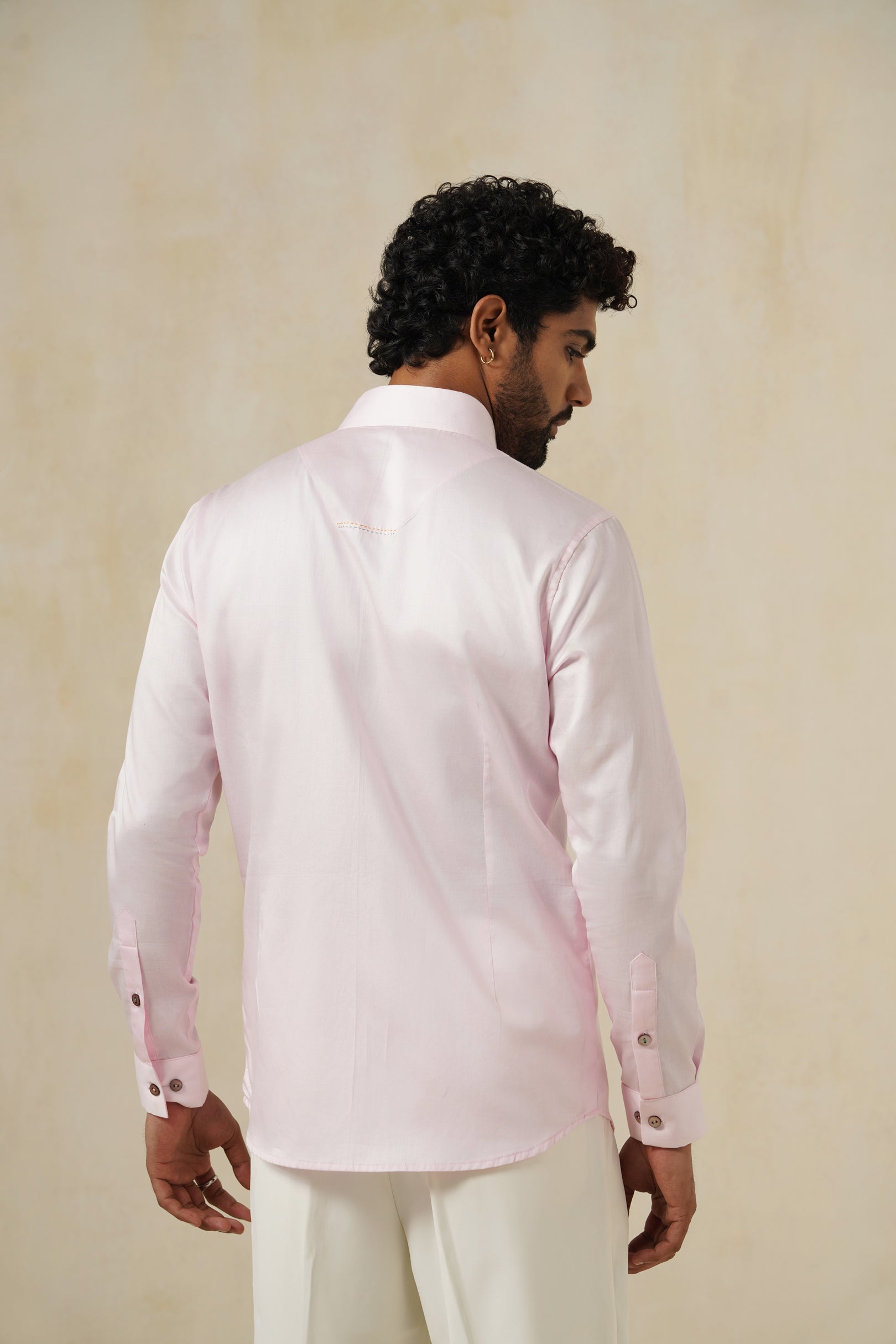 Sunderbans | Men's White Cotton Shirt