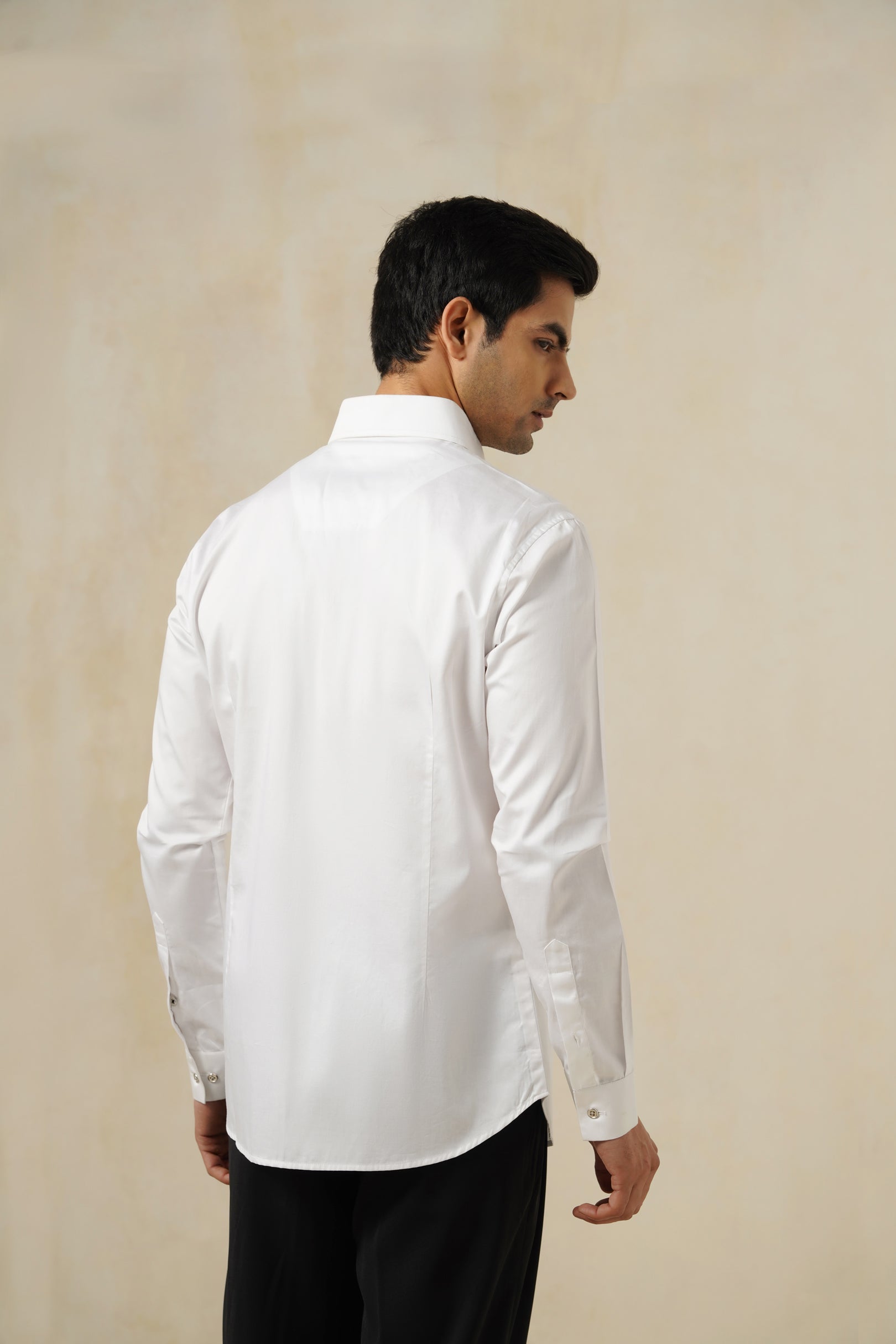 Wild Luxe | Men's Emb Cotton Shirt