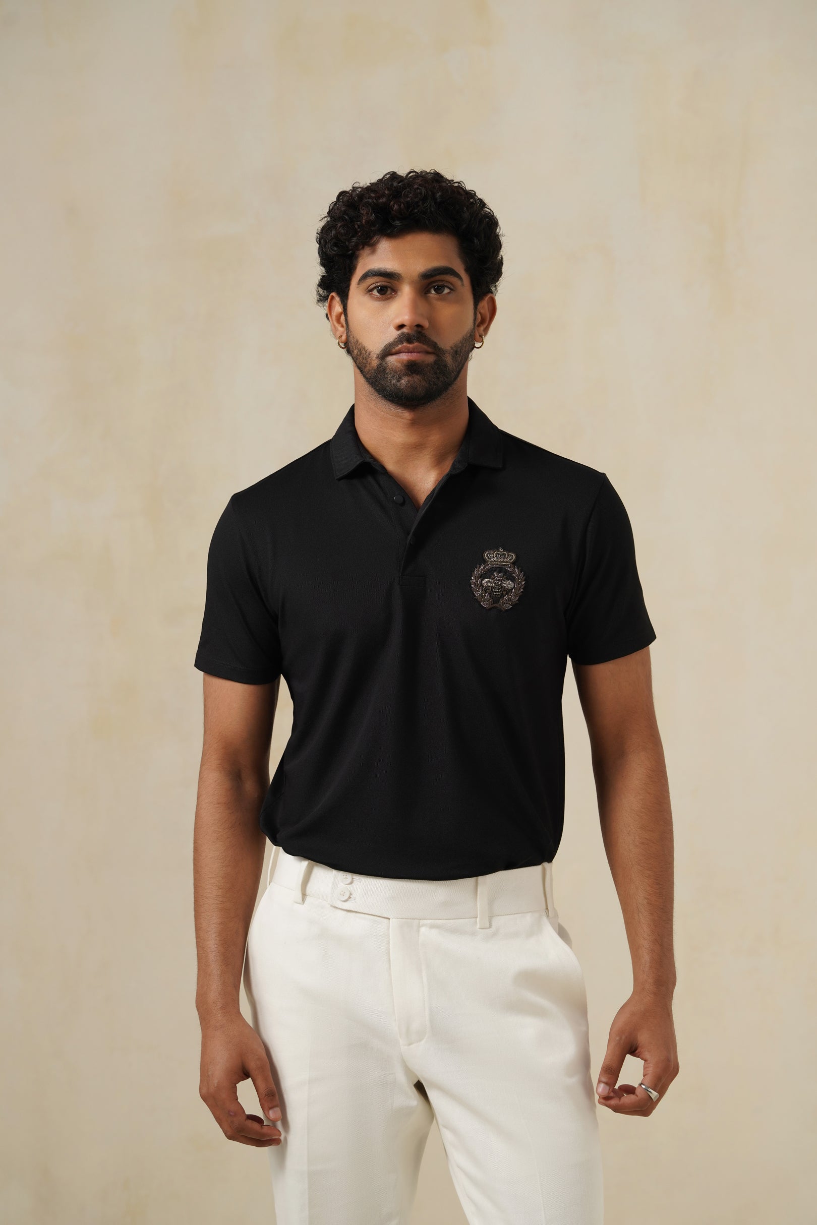 Elite Noir | Men's Polo T-shirt