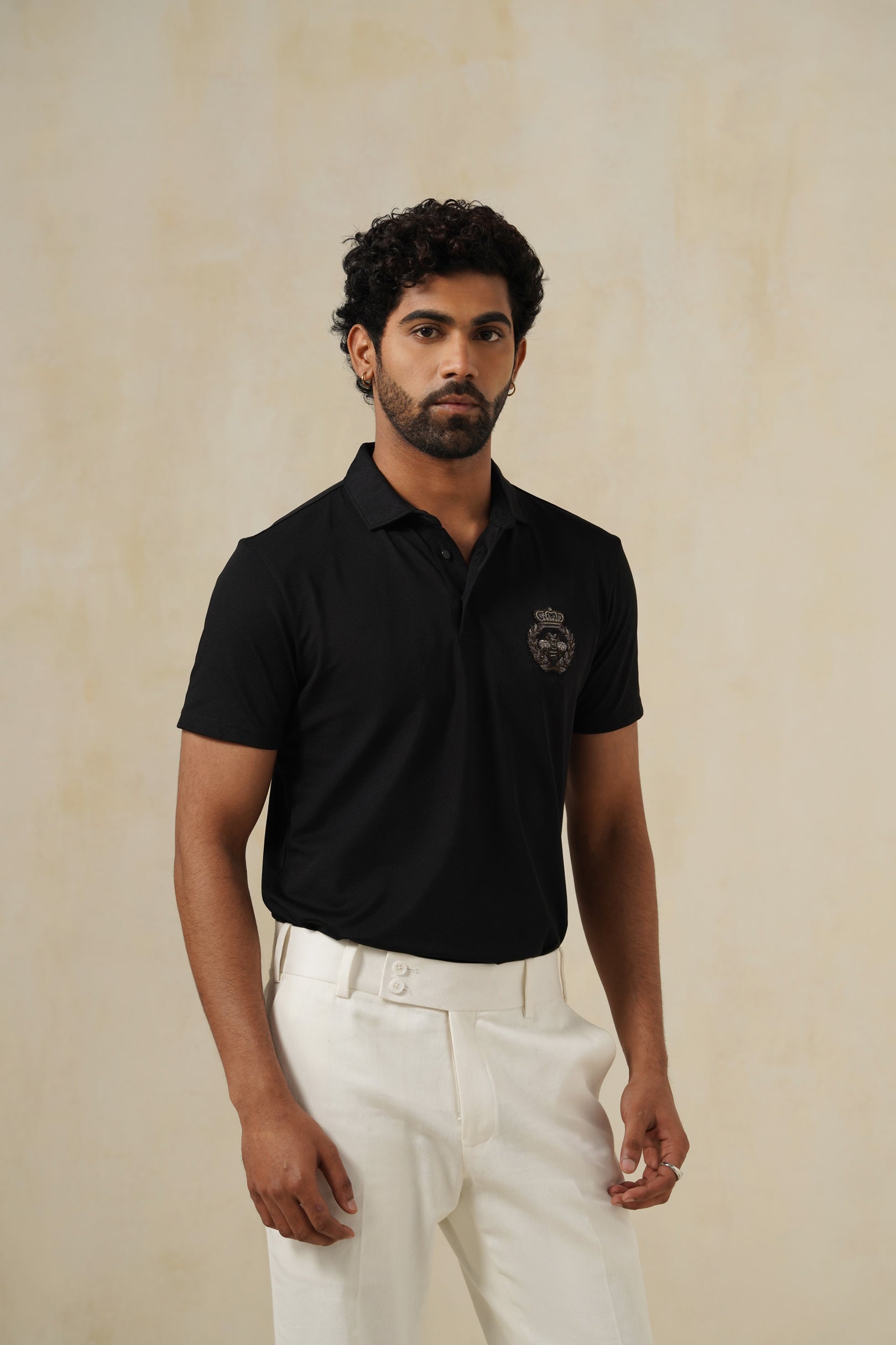 Elite Noir | Men's Polo T-shirt