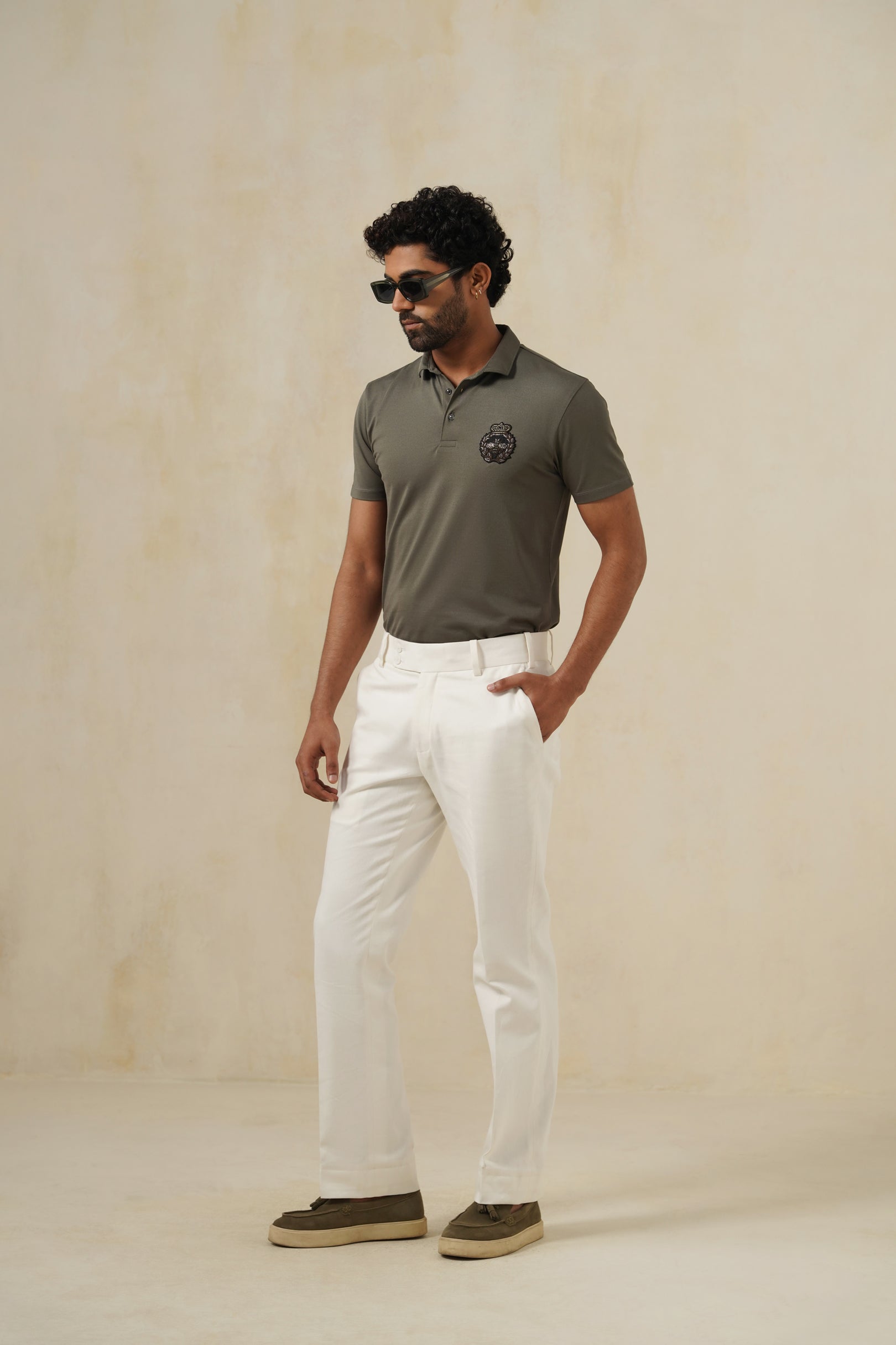 Grey Elite | Men's Polo T-shirt
