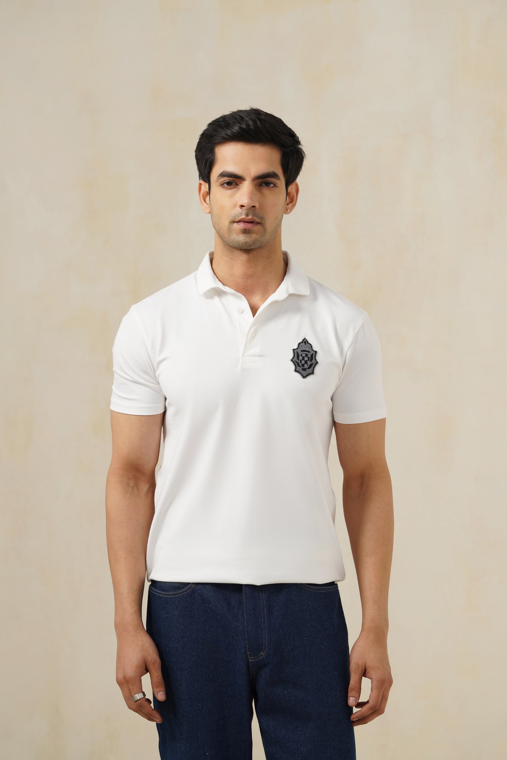 White Elite | Men's Polo T-shirt