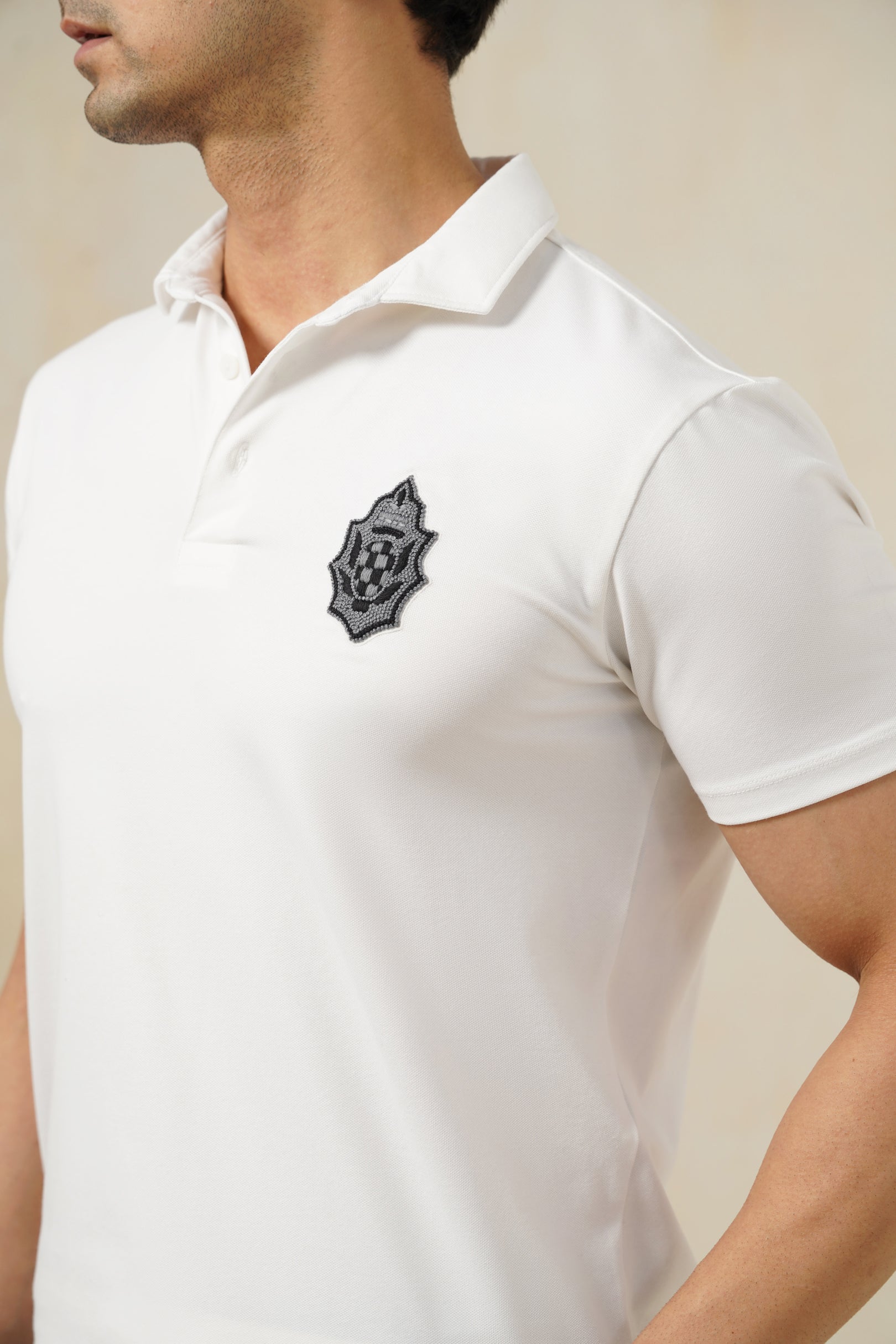 White Elite | Men's Polo T-shirt