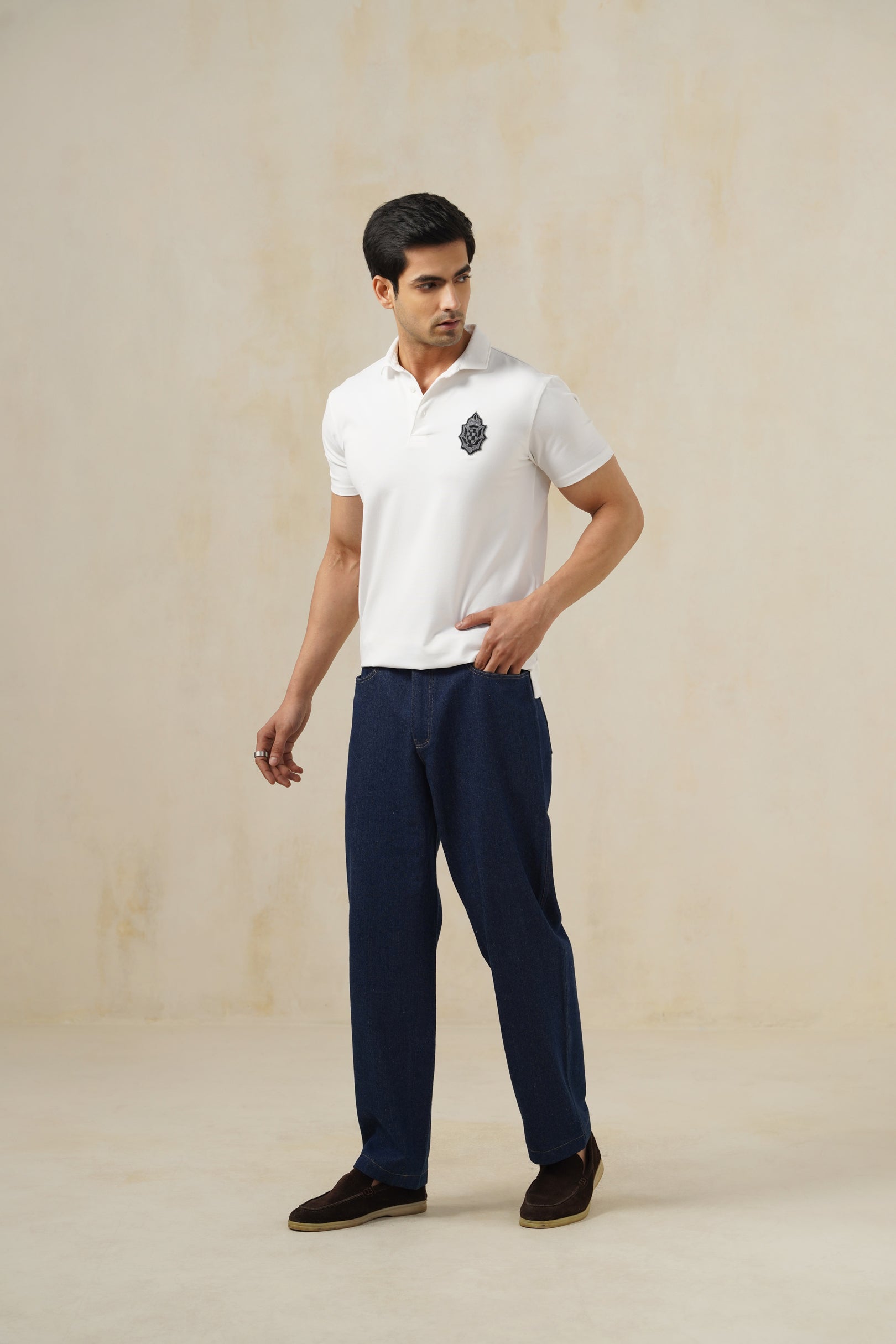 White Elite | Men's Polo T-shirt