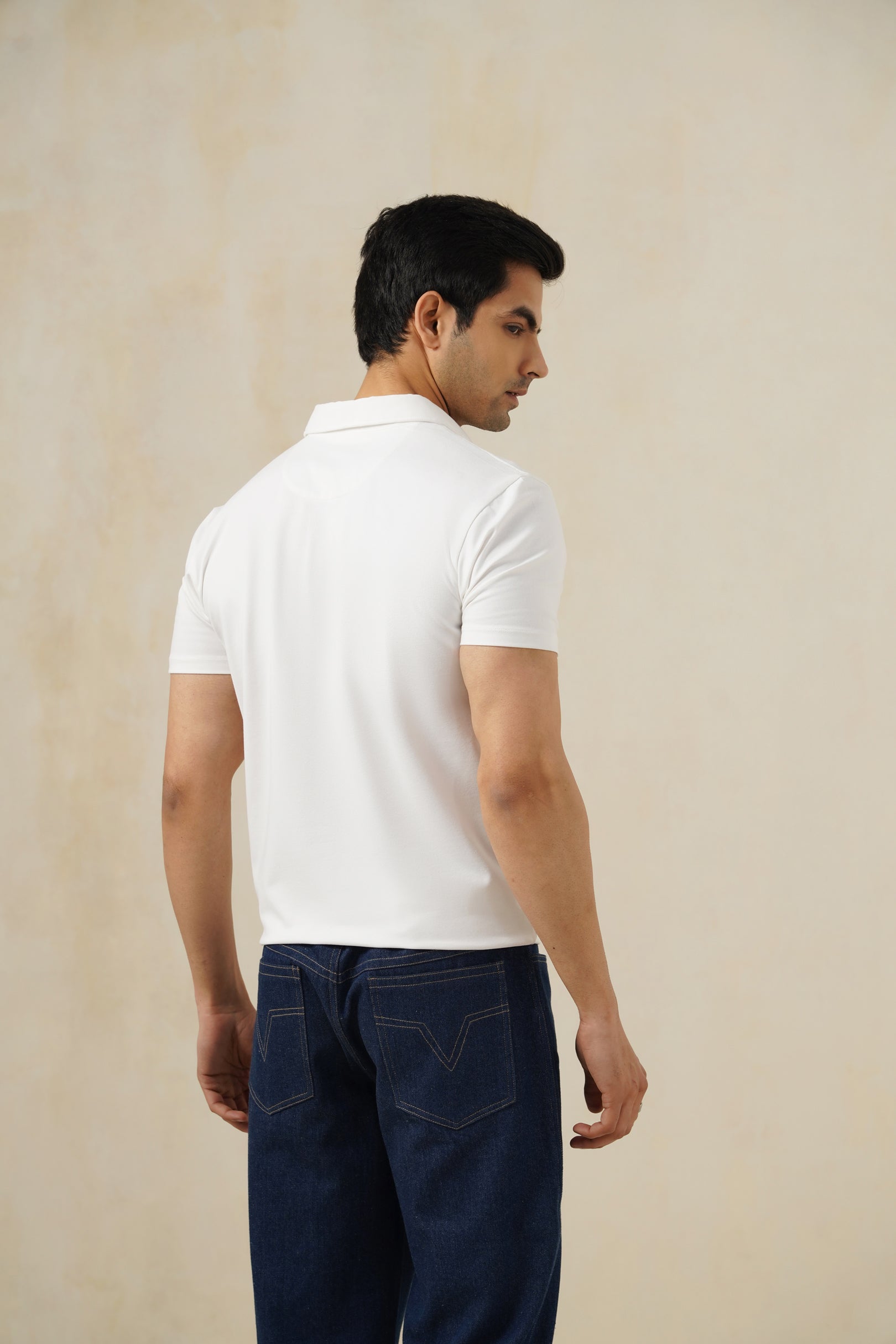 White Elite | Men's Polo T-shirt