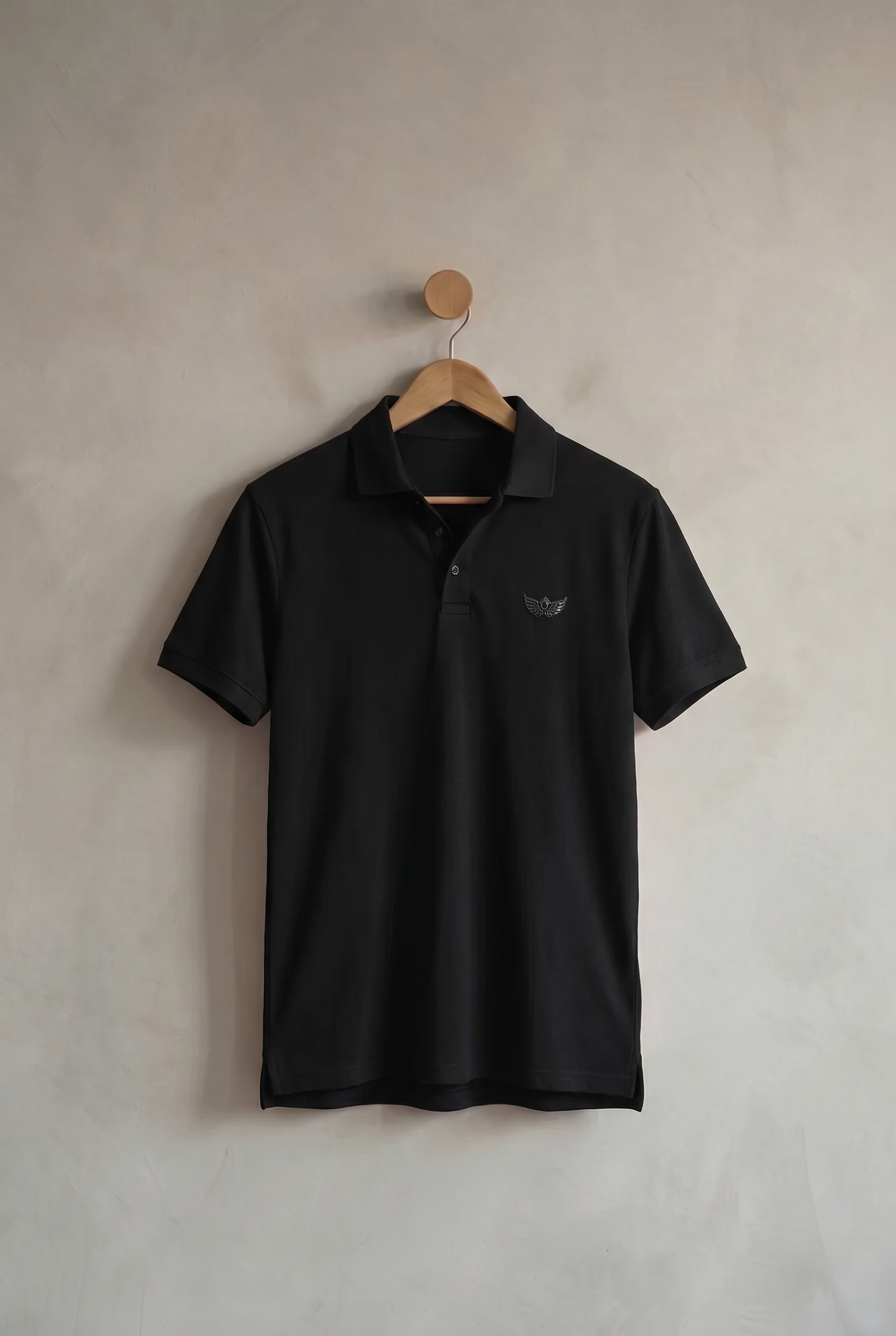 Minimal Noir | Men's Polo T-shirt