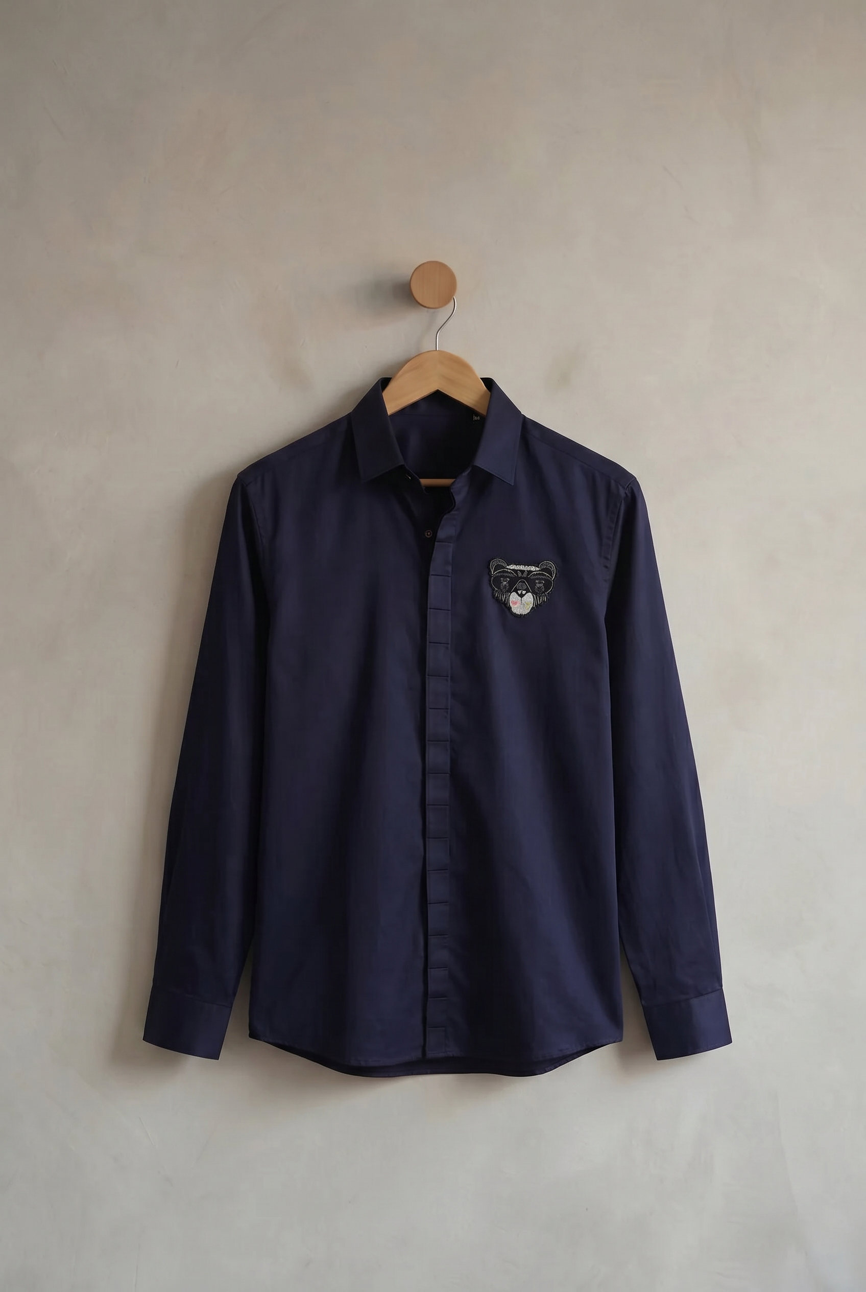 Teddy | Men's White Cotton Shirt