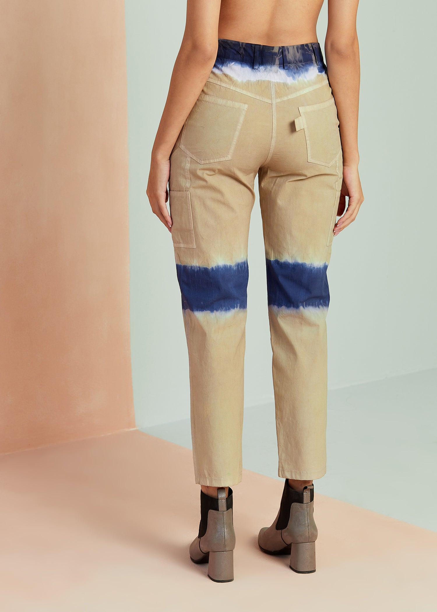 Color-Blasted Pants