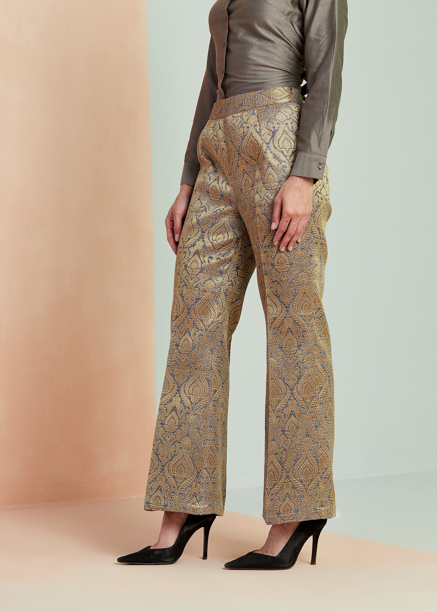 Brocade Flared Lowers