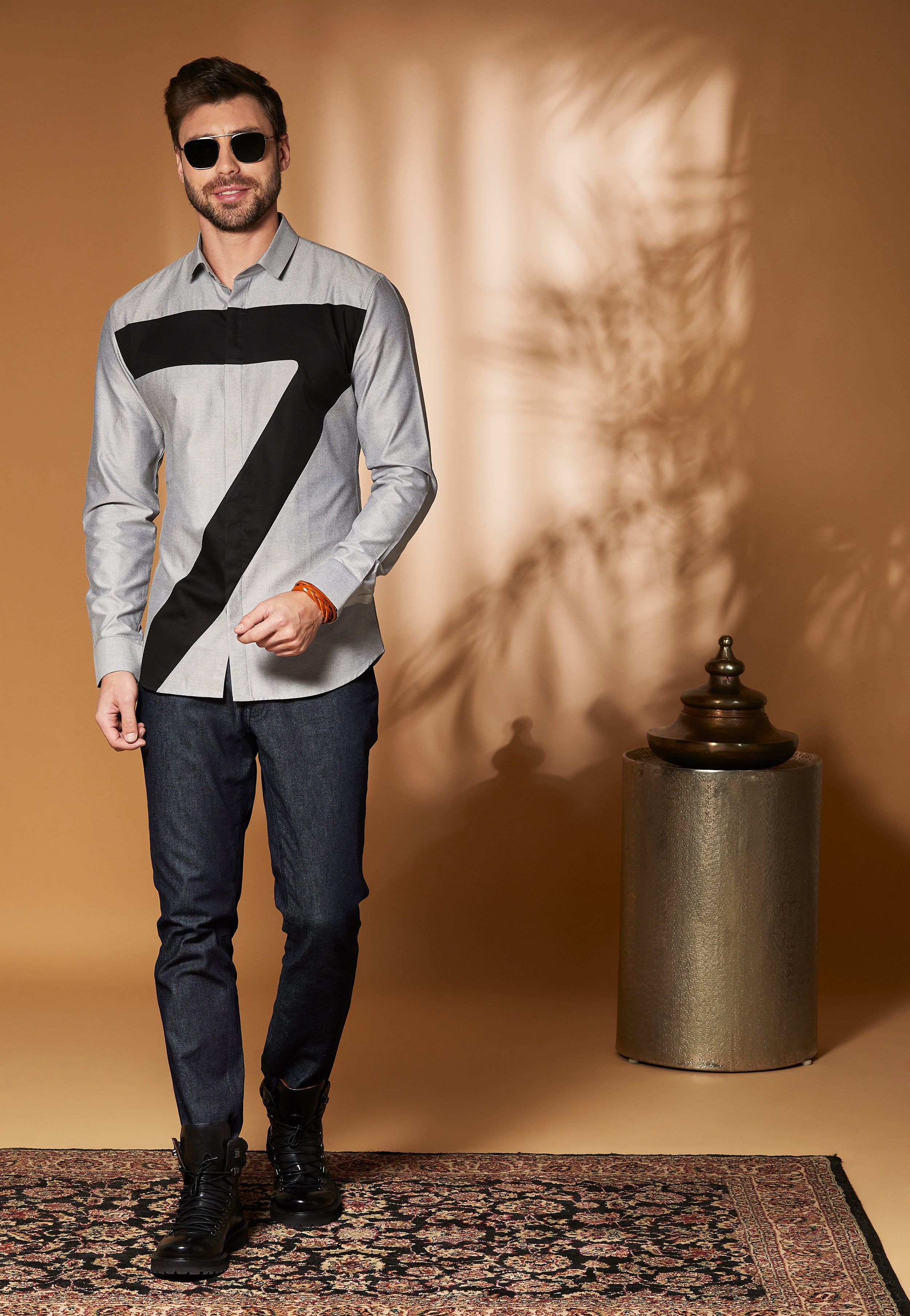 Seven Shirt Grey