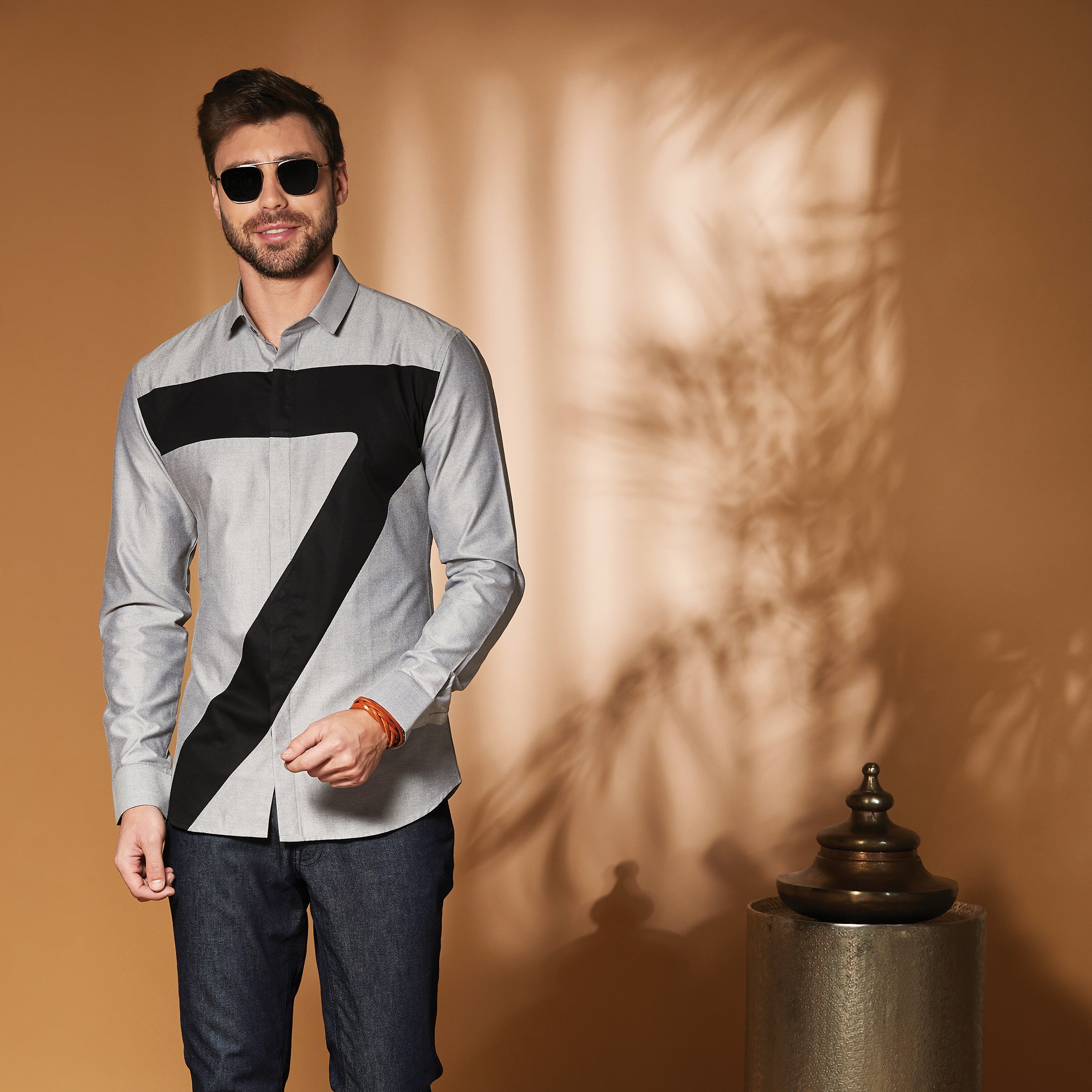 Seven Shirt Grey